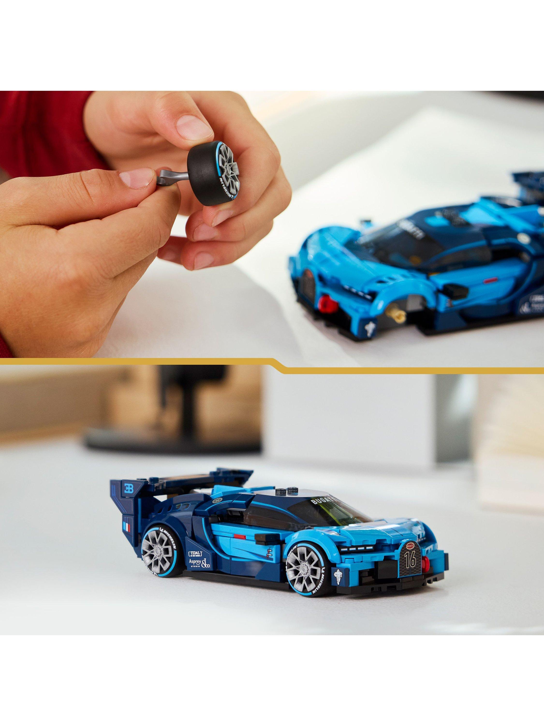 Speed Champions 77253 Bugatti Vision Gran Turismo Hyper Sports Car Toy