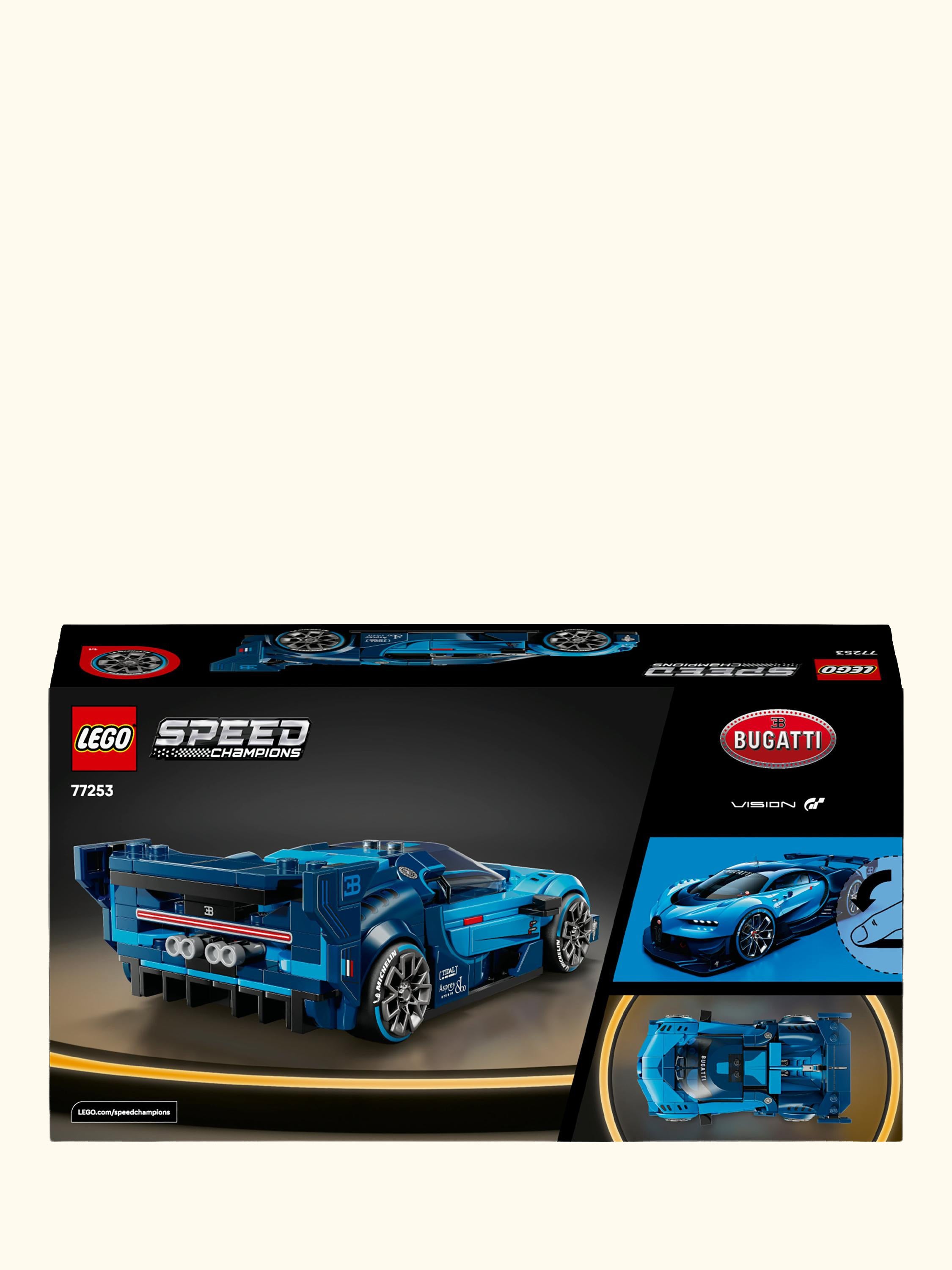 Speed Champions 77253 Bugatti Vision Gran Turismo Hyper Sports Car Toy