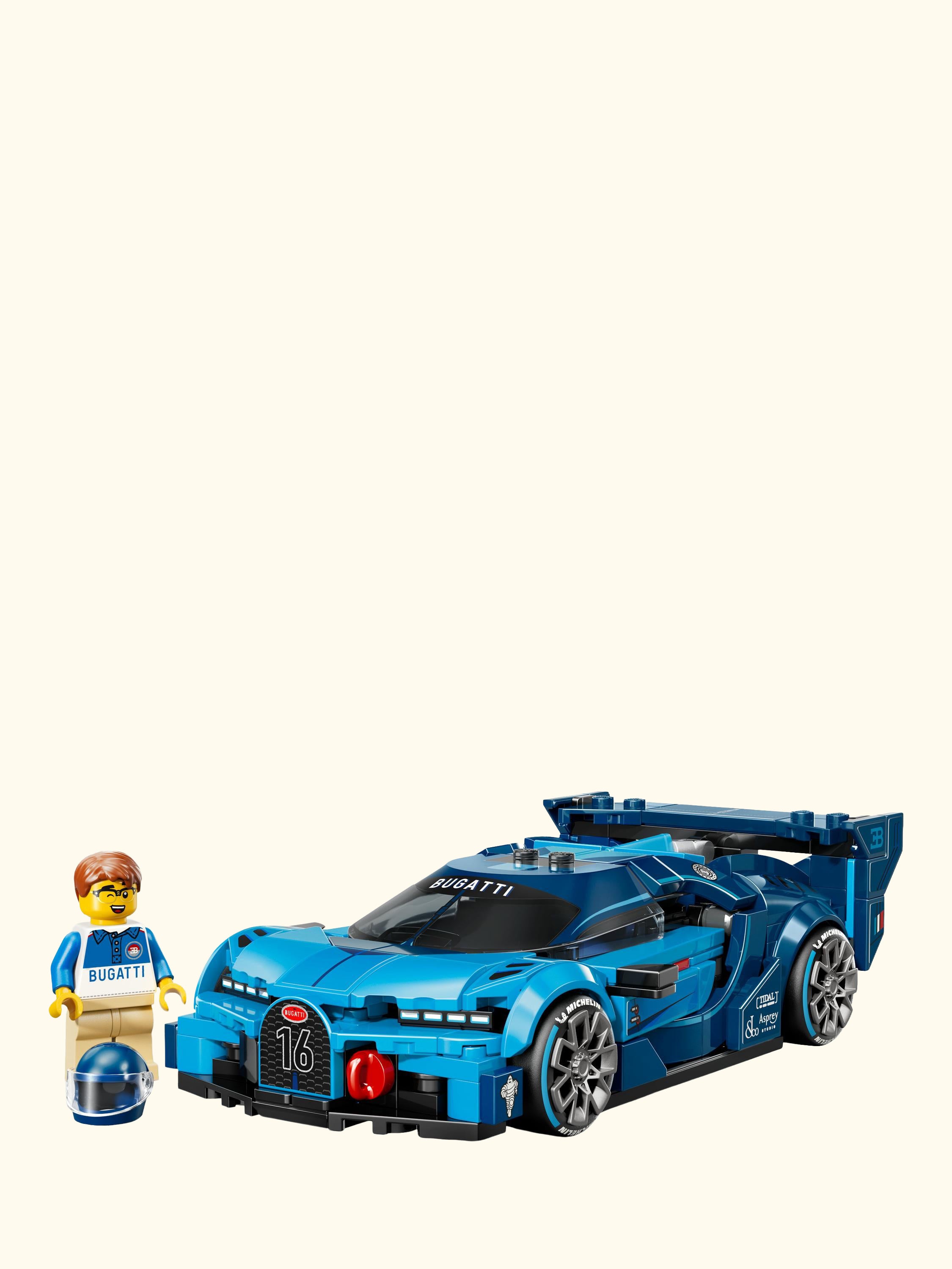 Speed Champions 77253 Bugatti Vision Gran Turismo Hyper Sports Car Toy