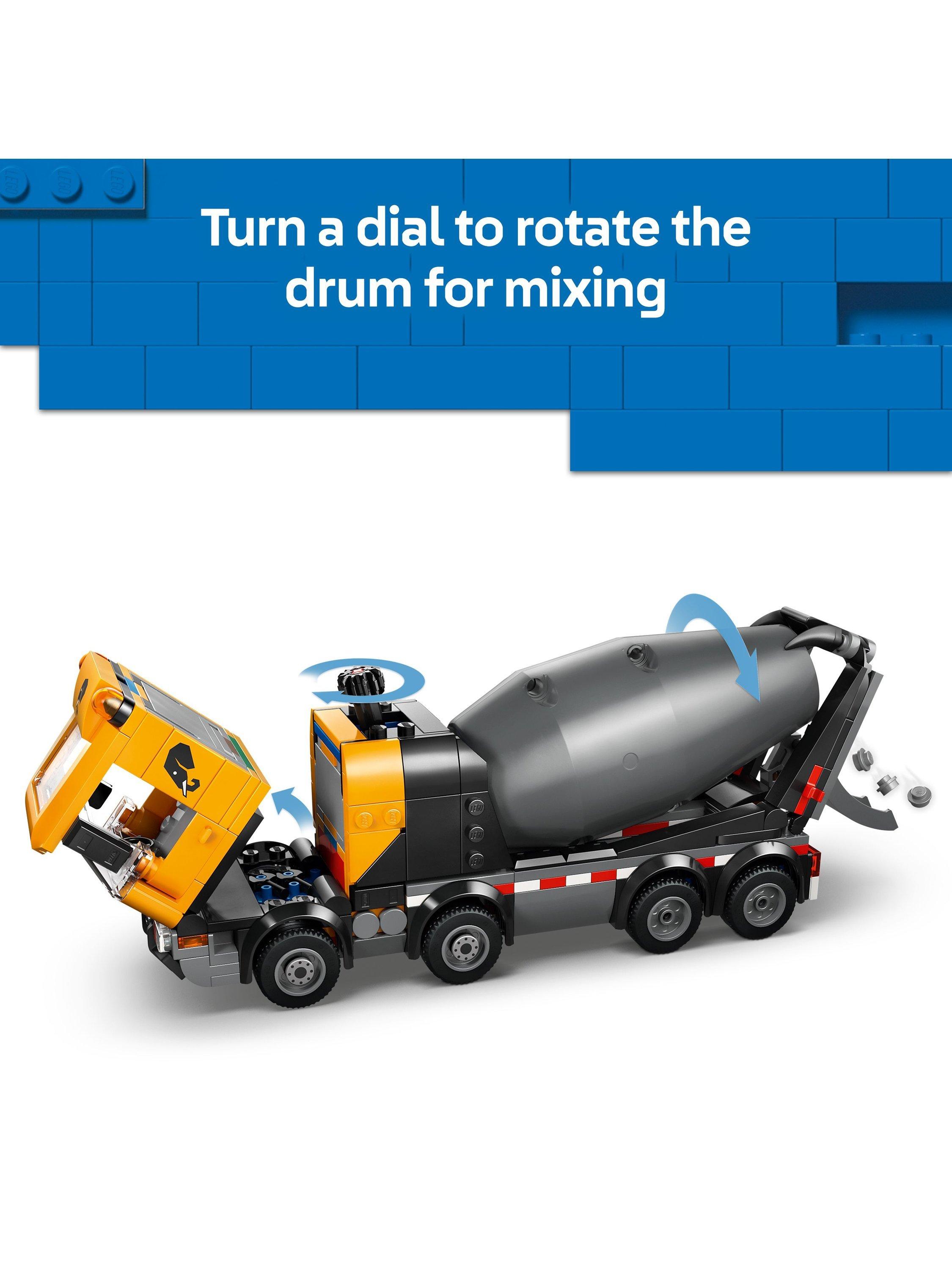 City 60478 Cement Mixer Model Building Kit