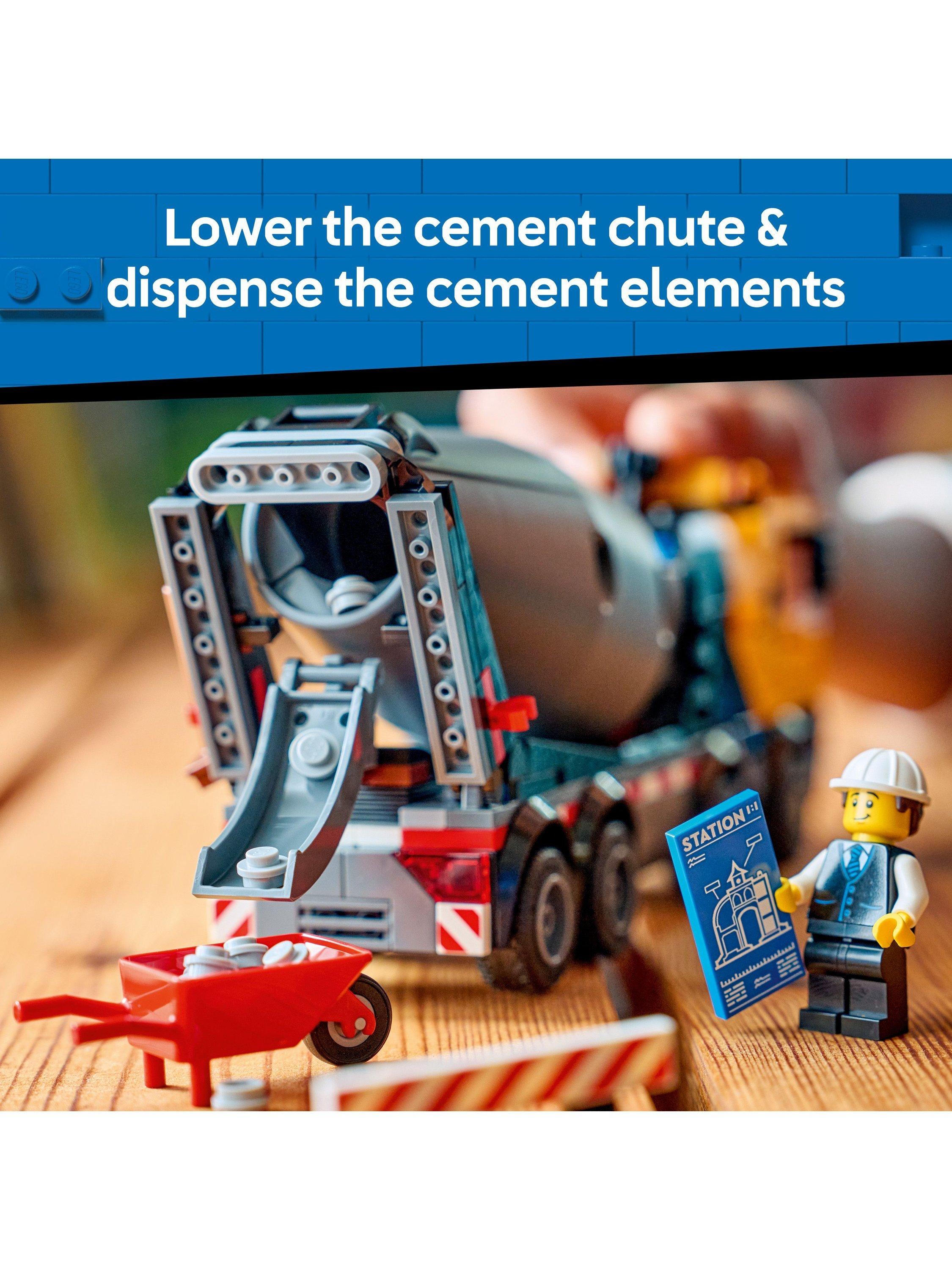 City 60478 Cement Mixer Model Building Kit