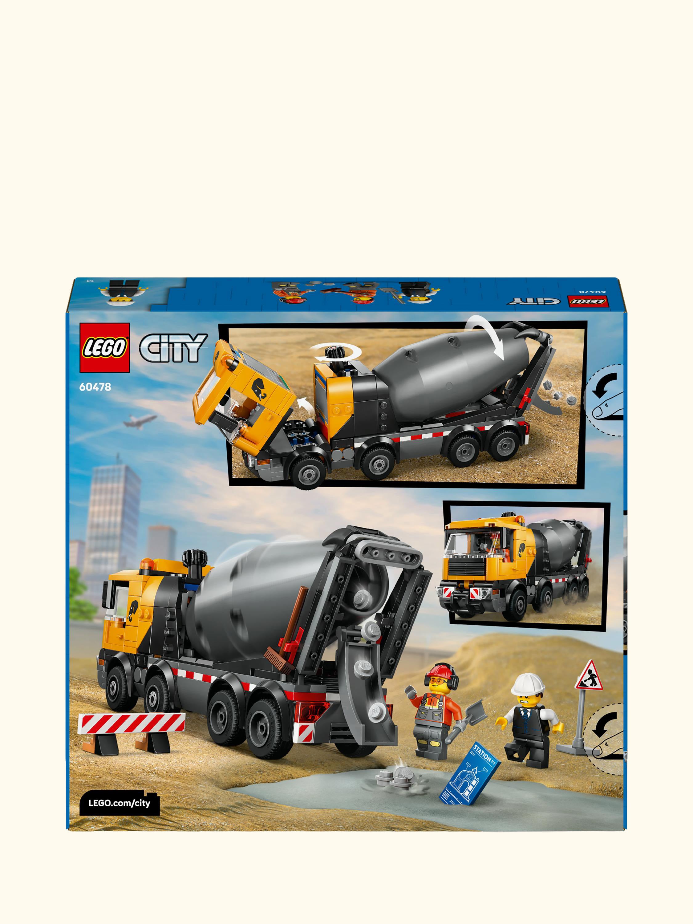 City 60478 Cement Mixer Model Building Kit
