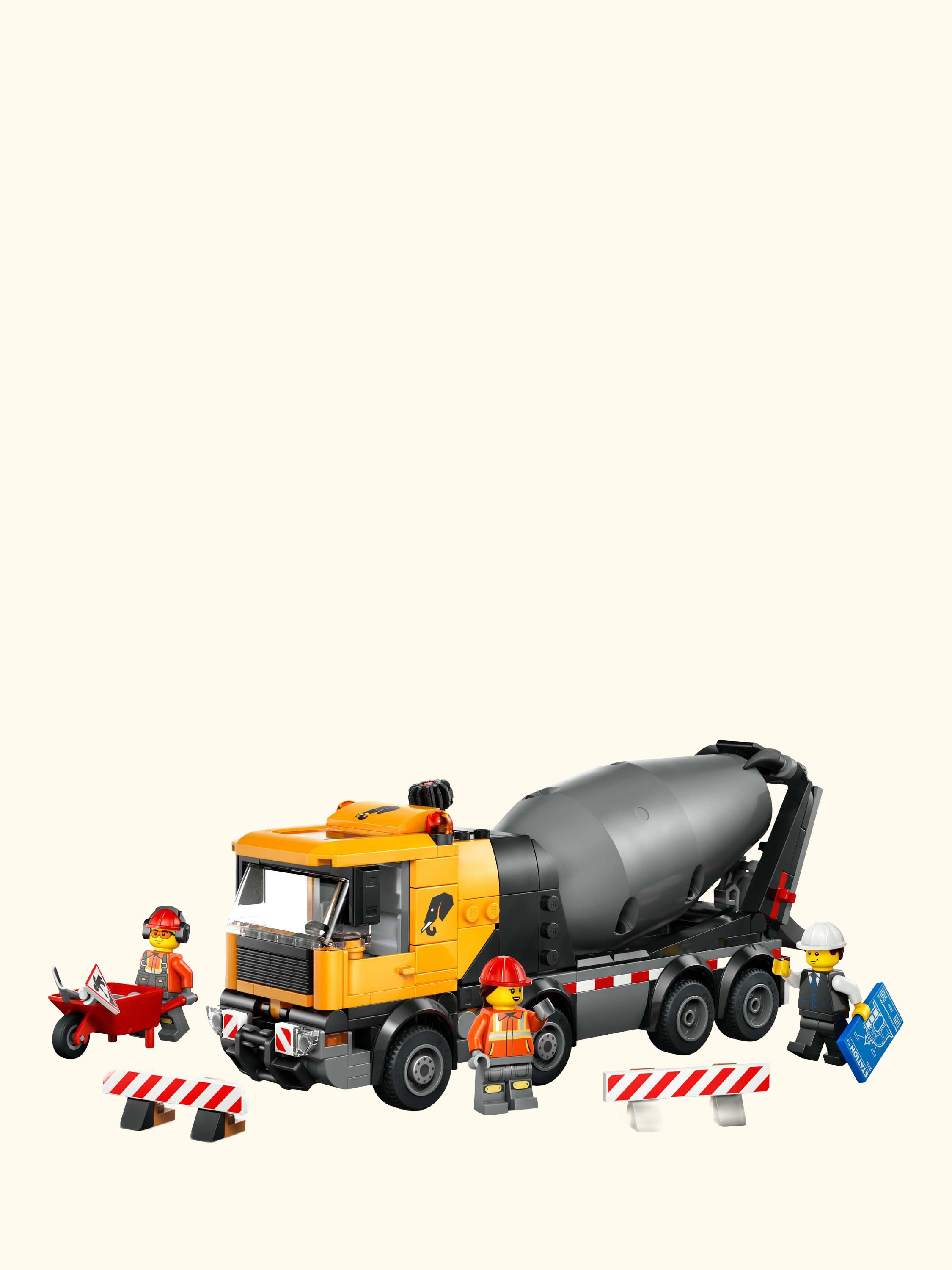 City 60478 Cement Mixer Model Building Kit