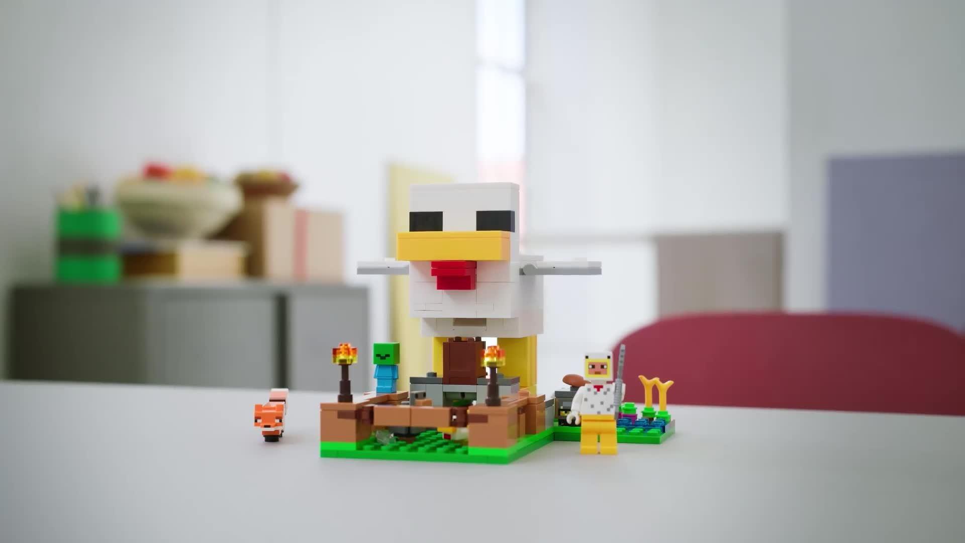 Minecraft 21585 Chicken Farm Building Toy