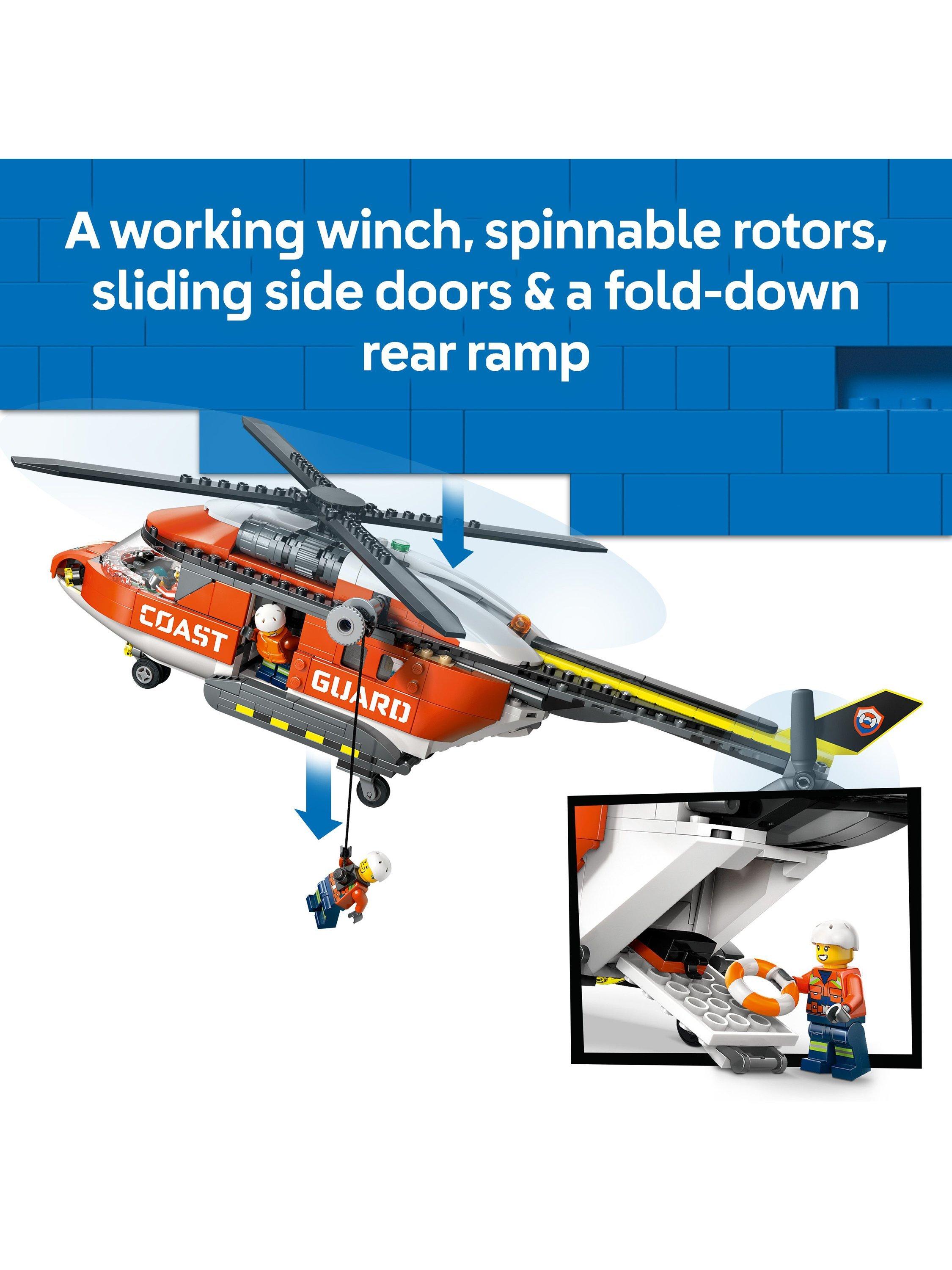 City 60503 Coast Guard Helicopter Toy Building Set