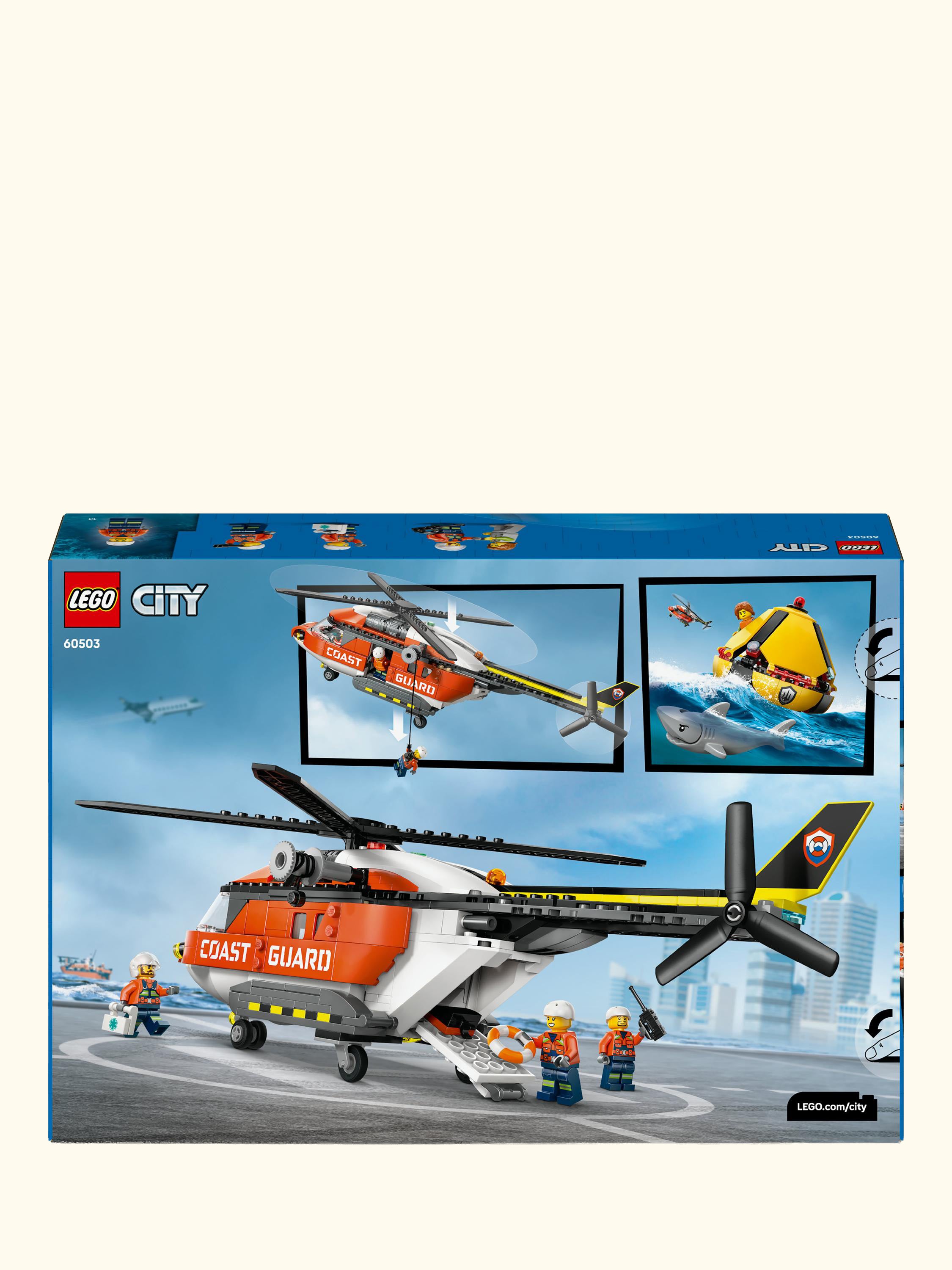 City 60503 Coast Guard Helicopter Toy Building Set