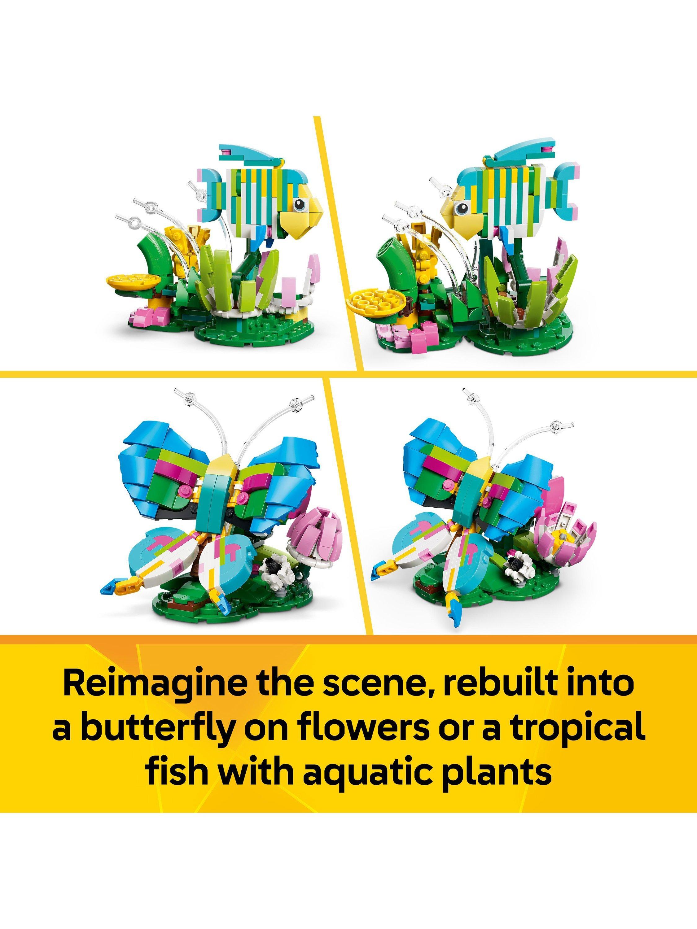 Creator 31384 Wild Animals: Colourful Hummingbird 3-in-1 Building Toy