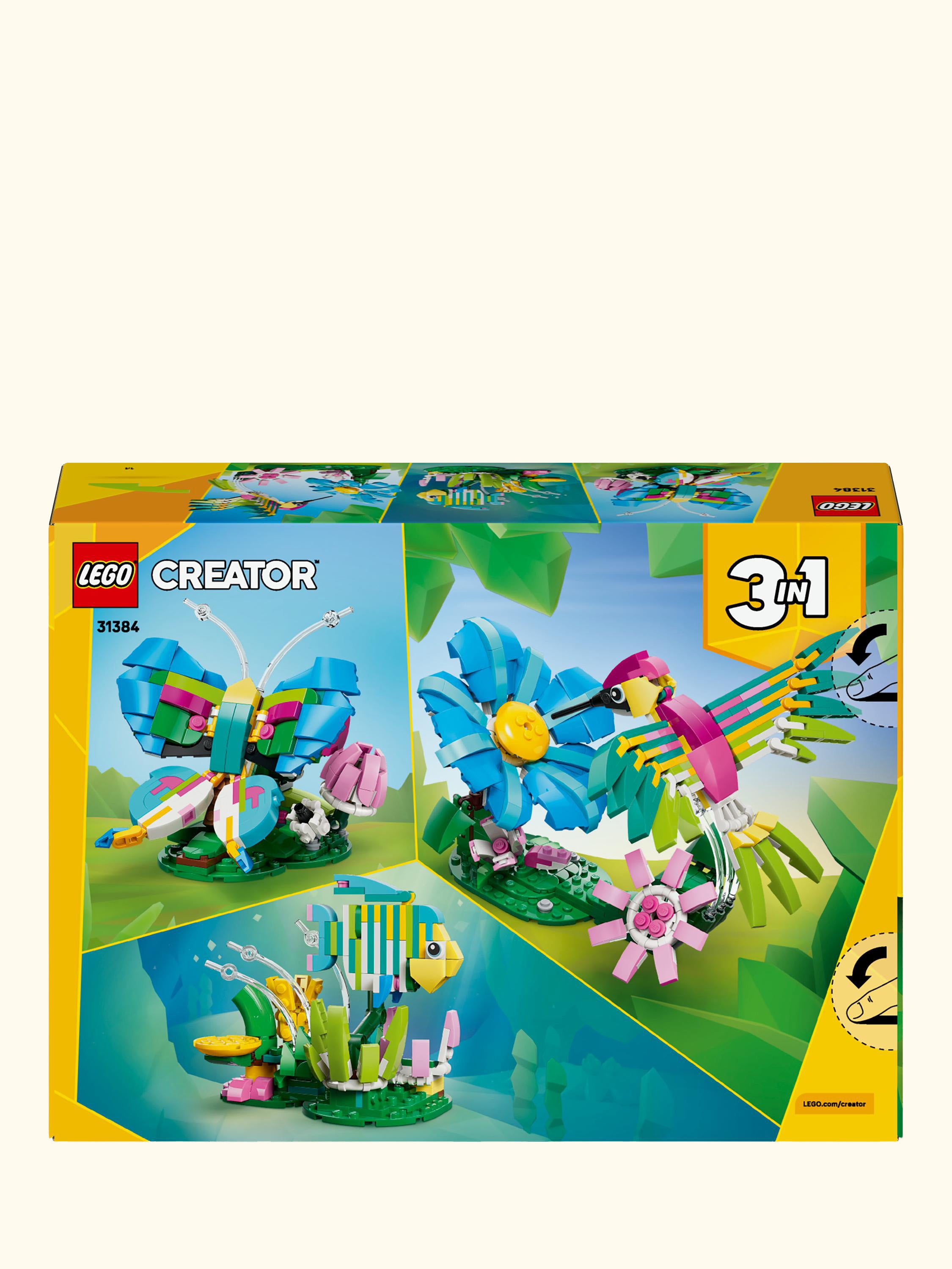 Creator 31384 Wild Animals: Colourful Hummingbird 3-in-1 Building Toy