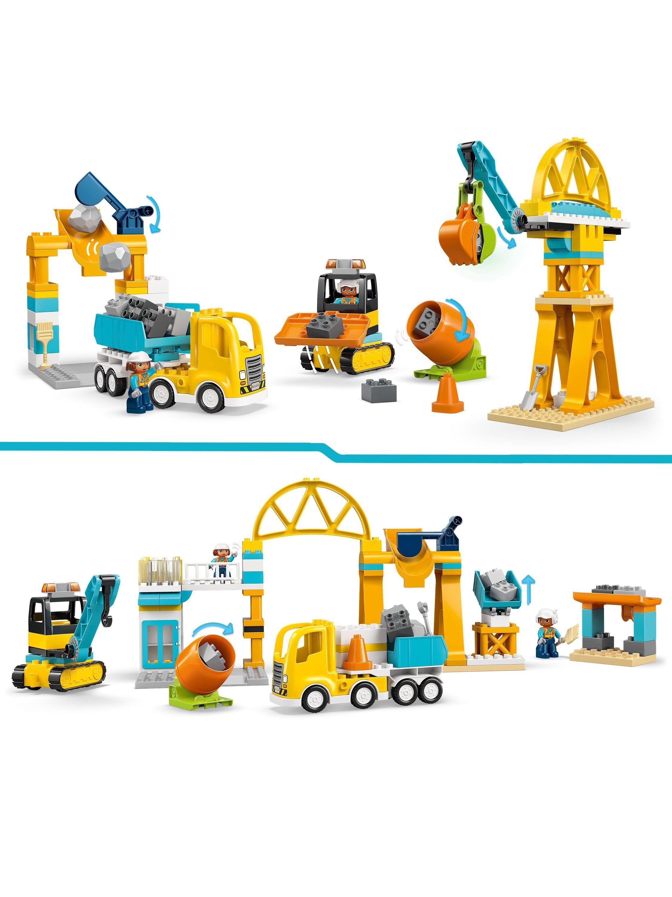 DUPLO 10476 Construction Site & Vehicles 3-in-1 Toy