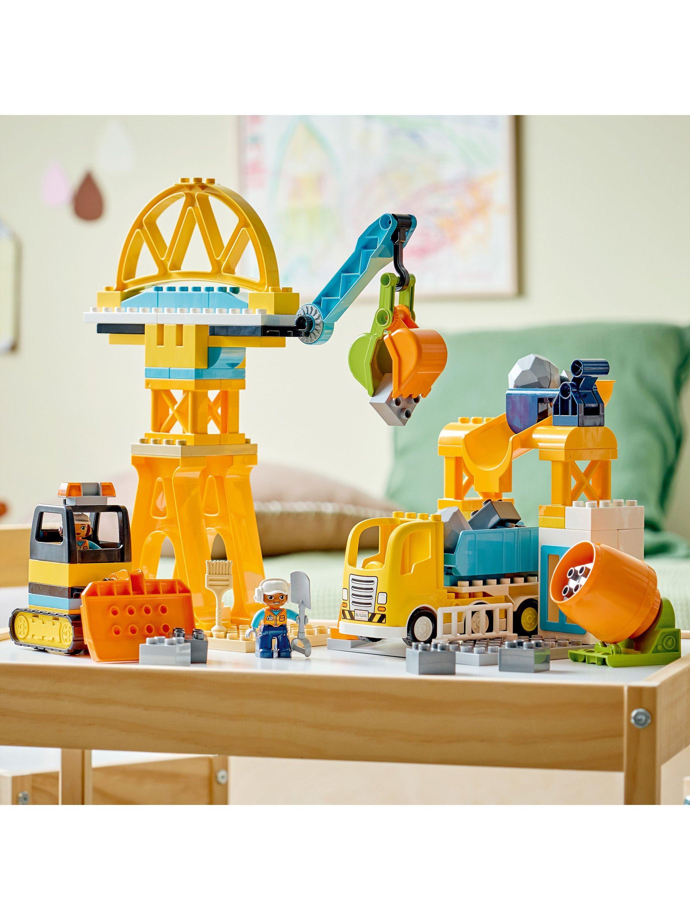 DUPLO 10476 Construction Site & Vehicles 3-in-1 Toy