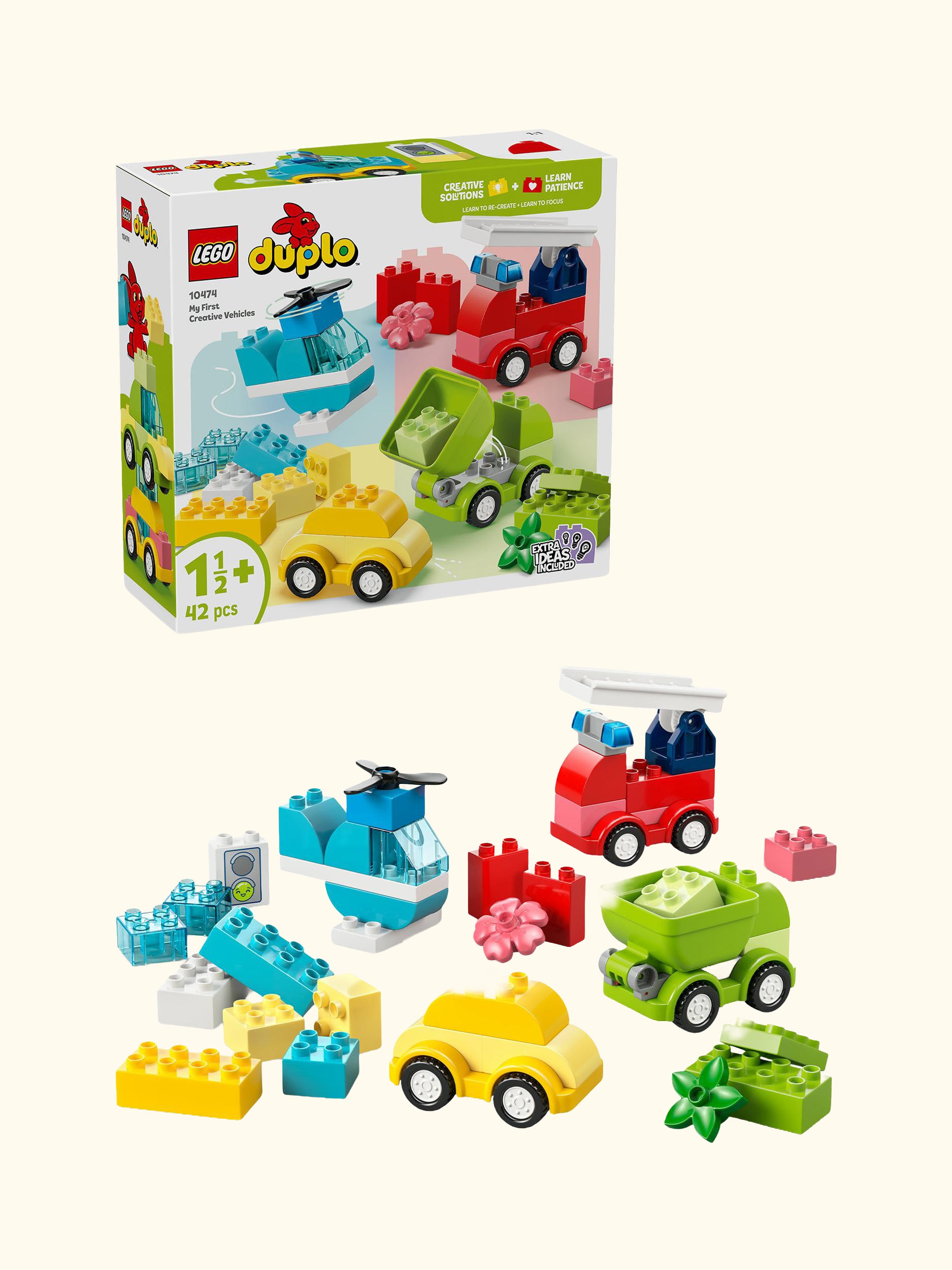 DUPLO 10474 My First Creative Vehicles Toy