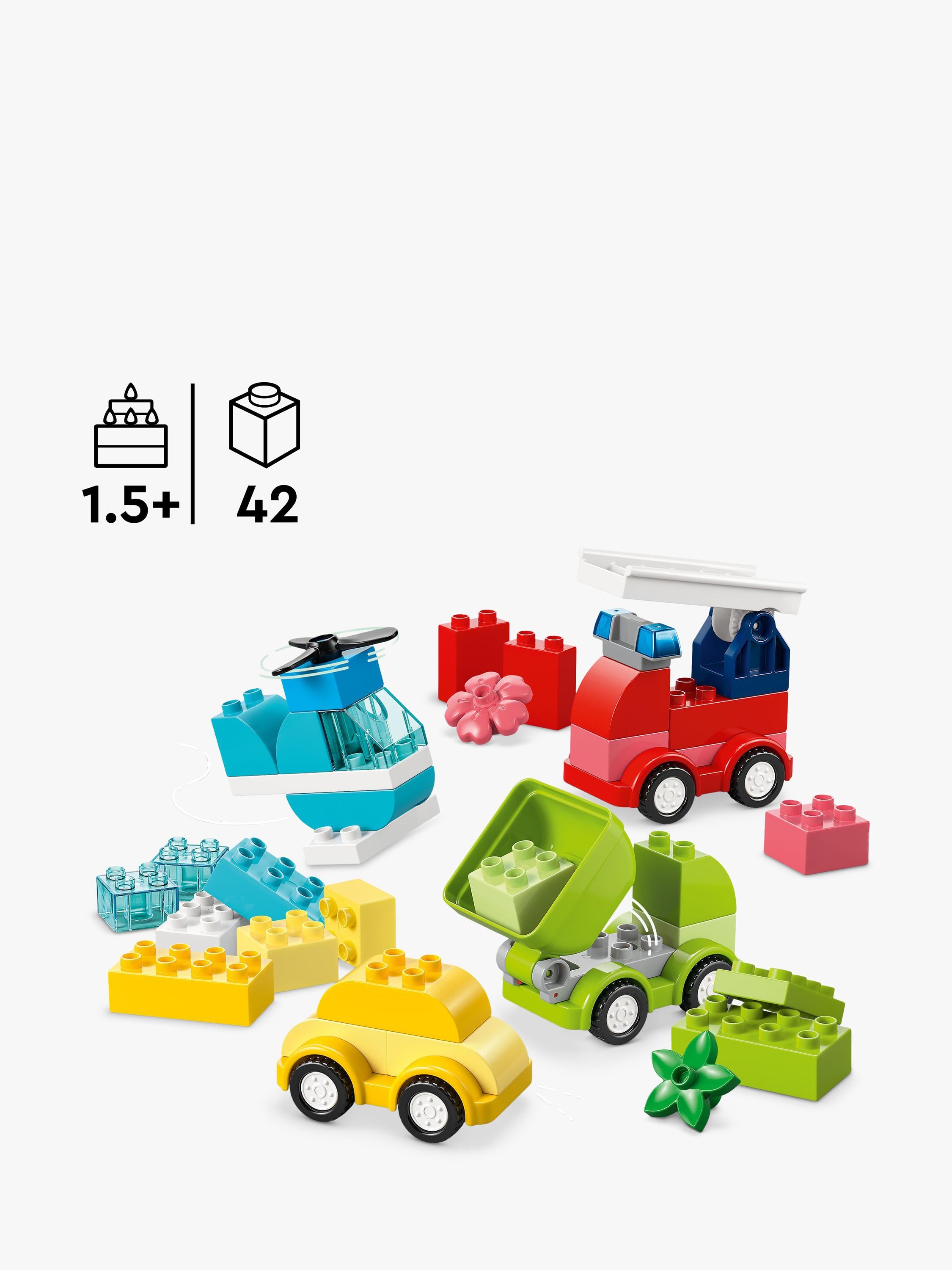 DUPLO 10474 My First Creative Vehicles Toy