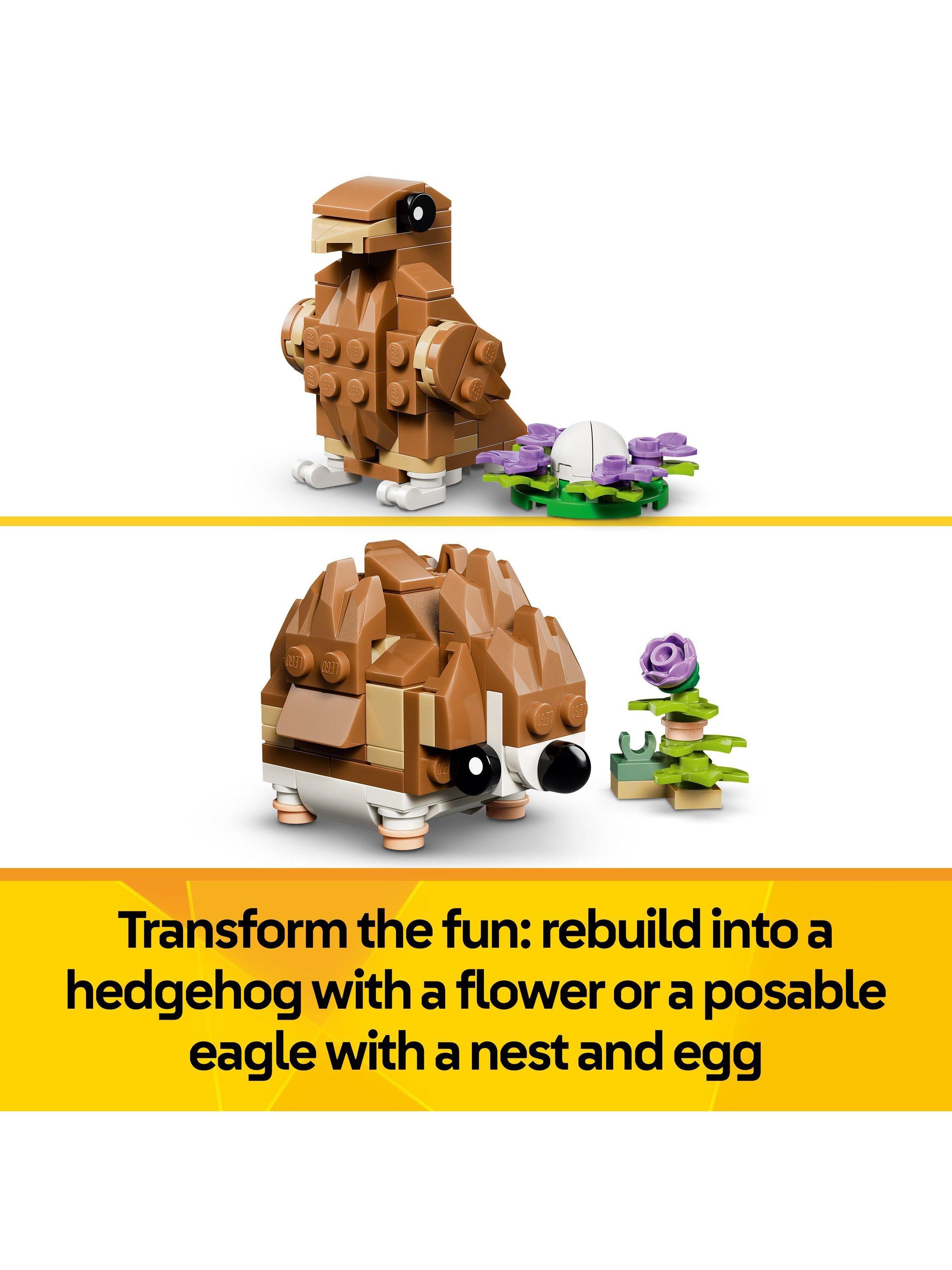 Creator 31376 Cute Hamster with a Flower 3-in-1 Building Toy