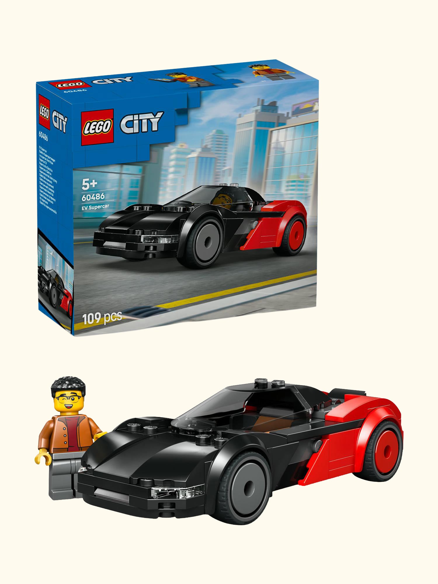 City 60486 EV Supercar Building Kit