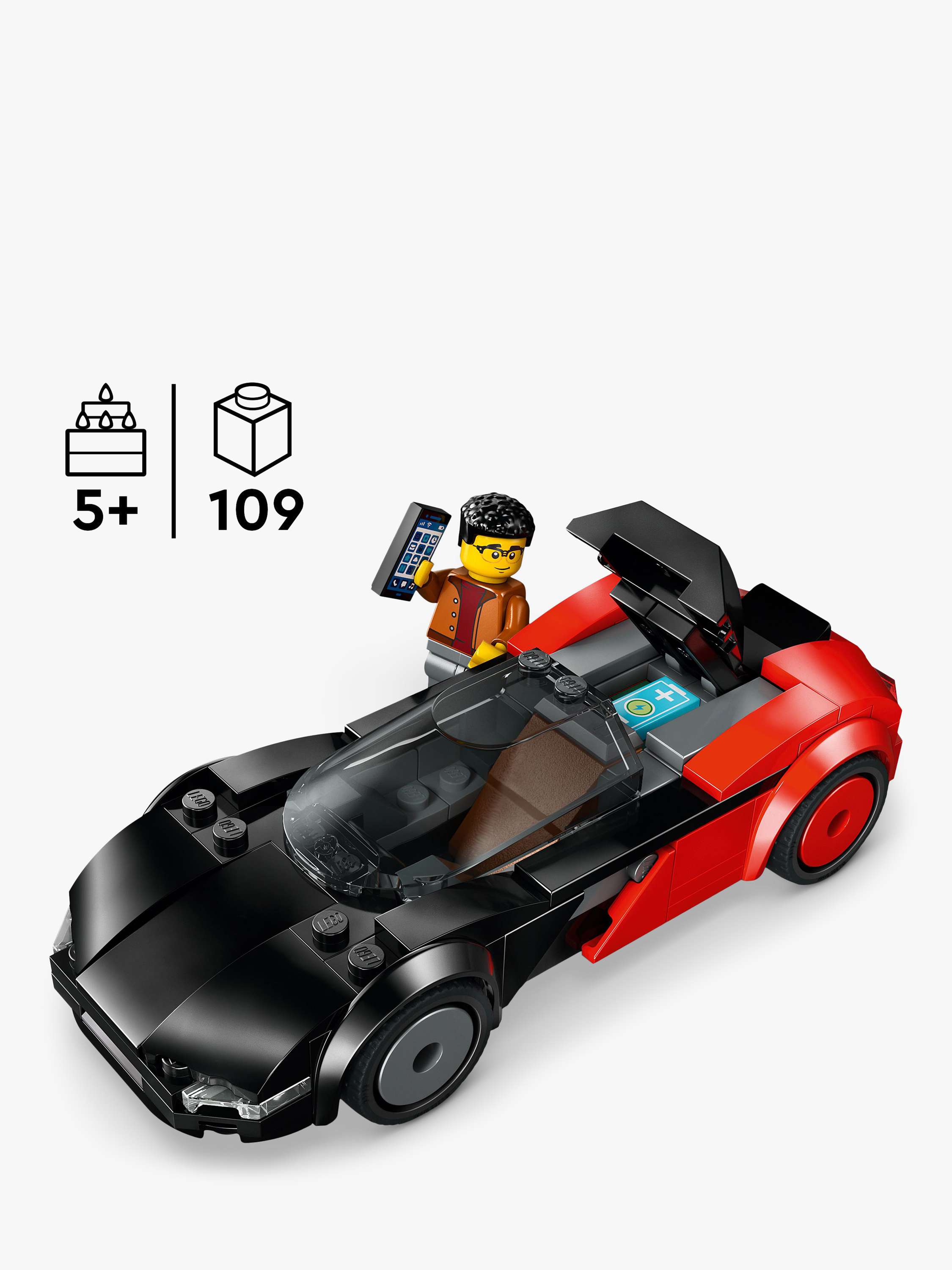 City 60486 EV Supercar Building Kit