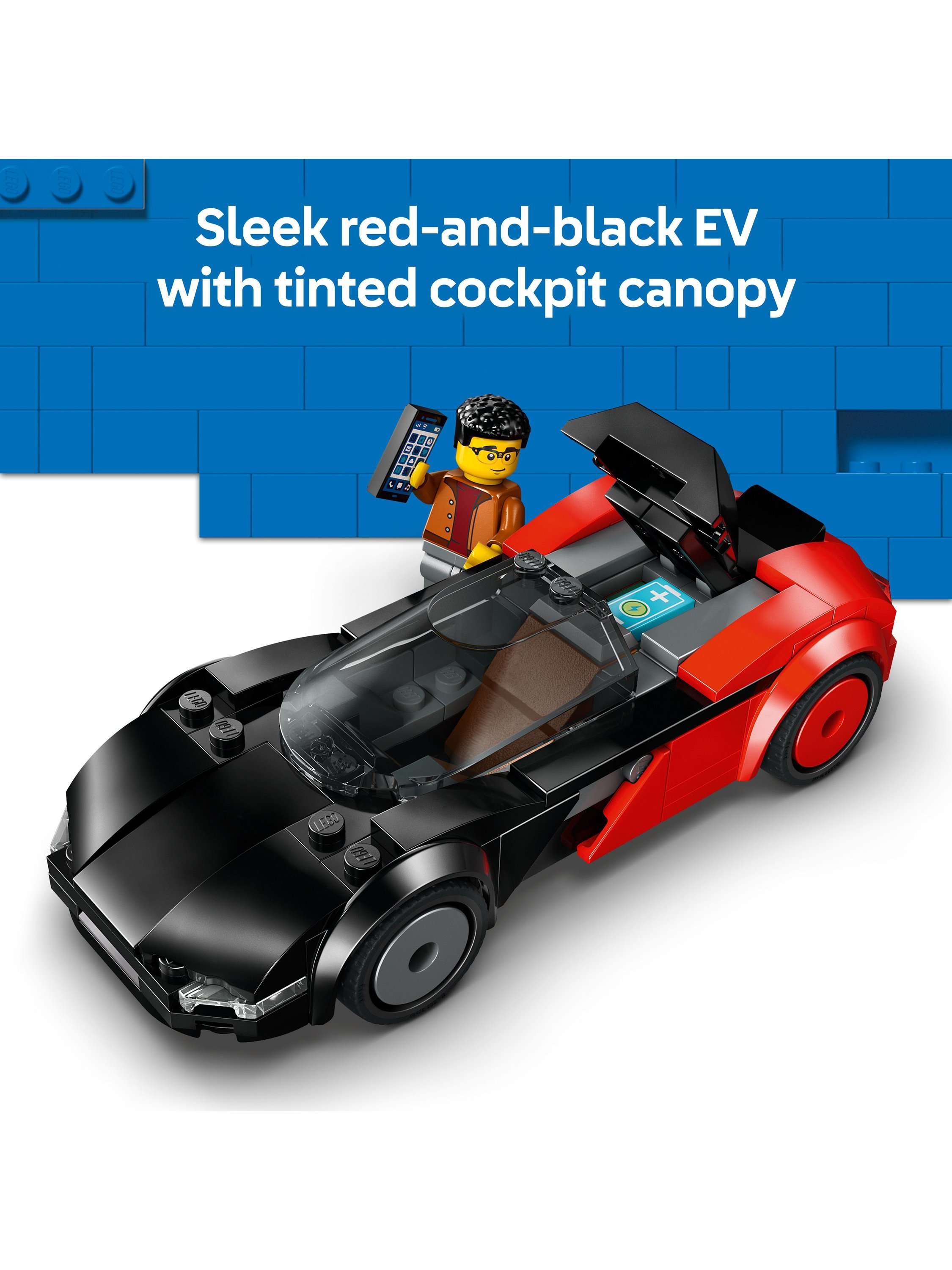 City 60486 EV Supercar Building Kit