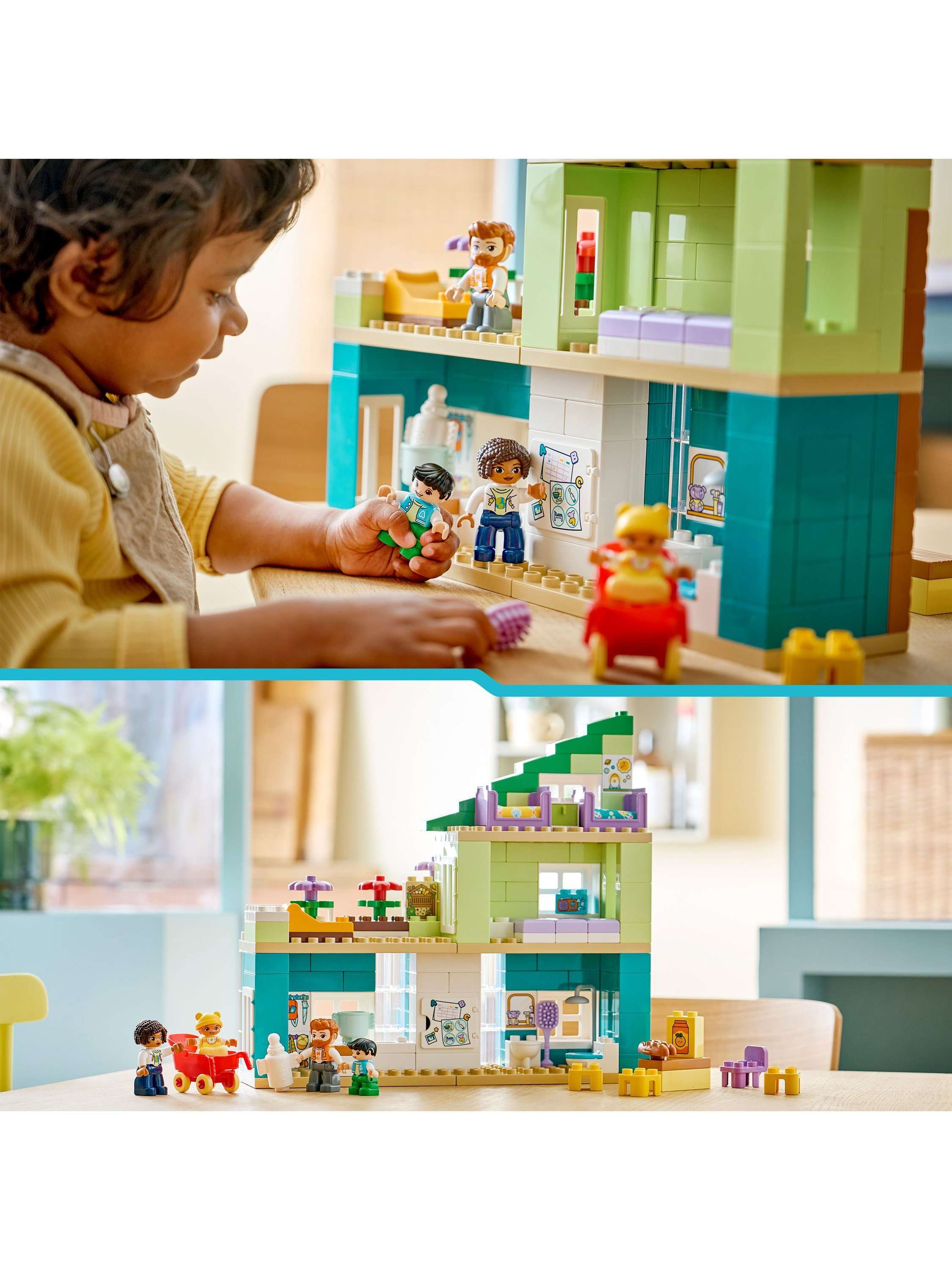 DUPLO 10470 Modern Family House with Figures 3-in-1 Educational Toy