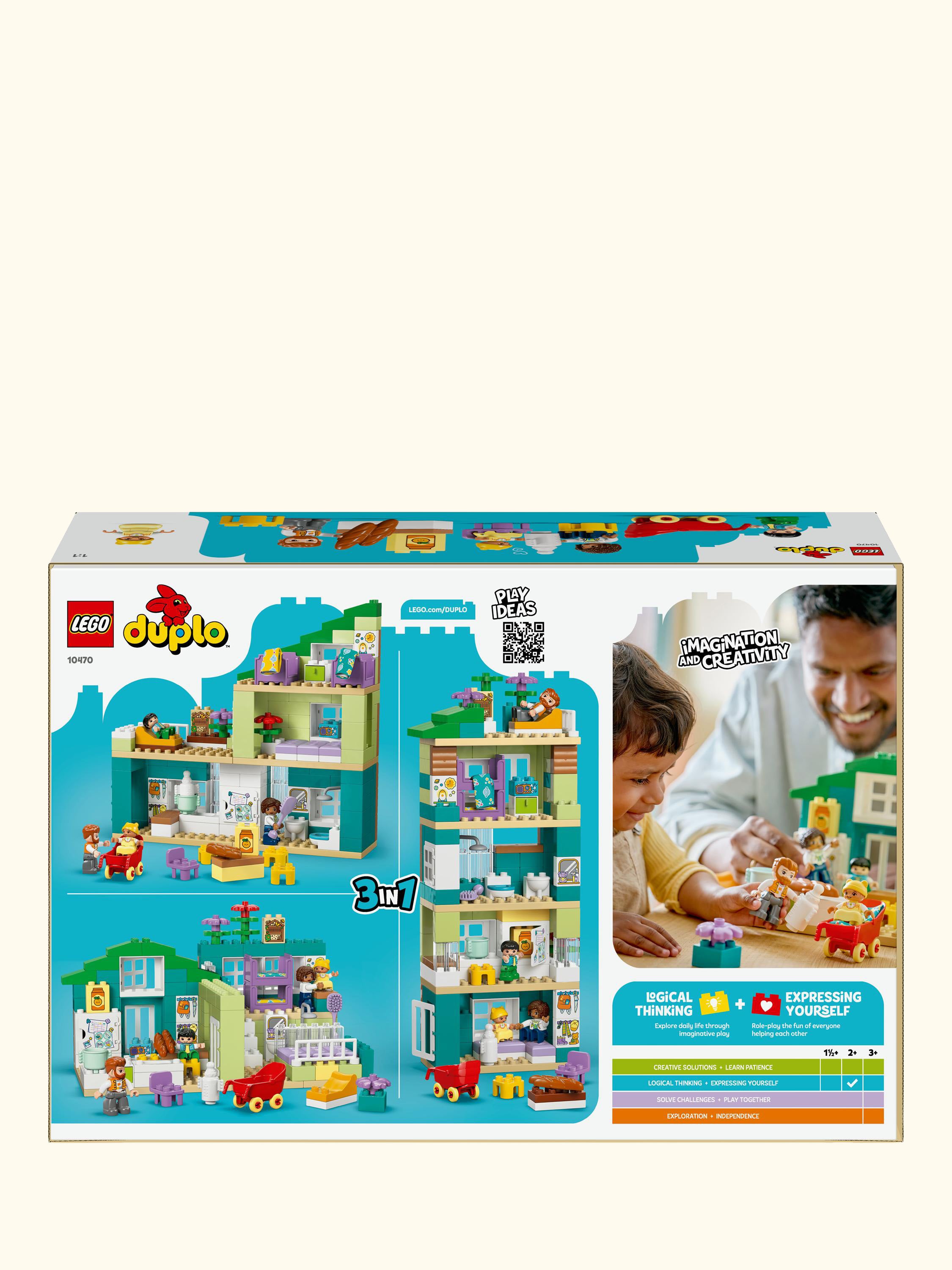 DUPLO 10470 Modern Family House with Figures 3-in-1 Educational Toy