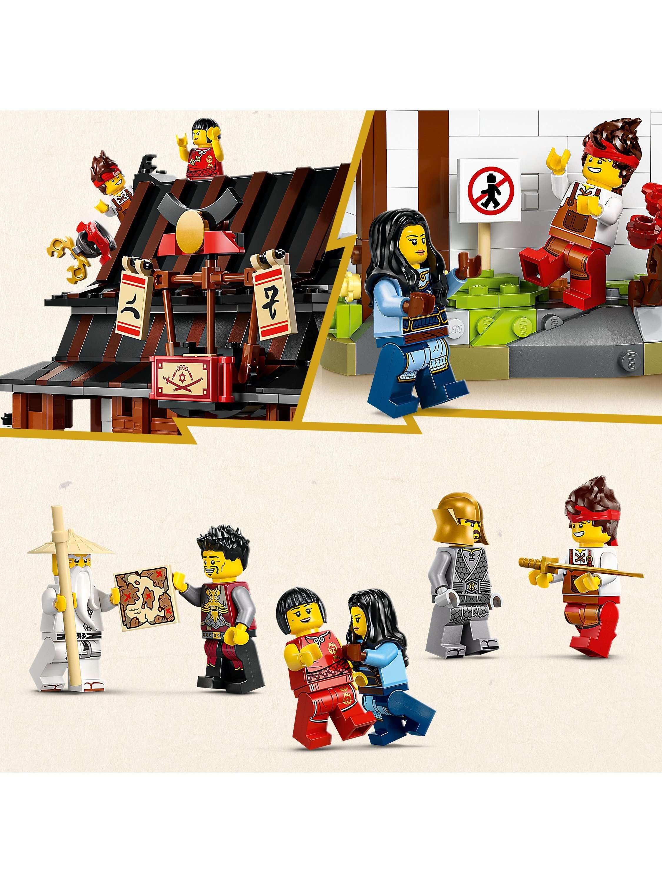 Ninjago 71858 Four Weapons Blacksmith 15th Anniversary Building Set