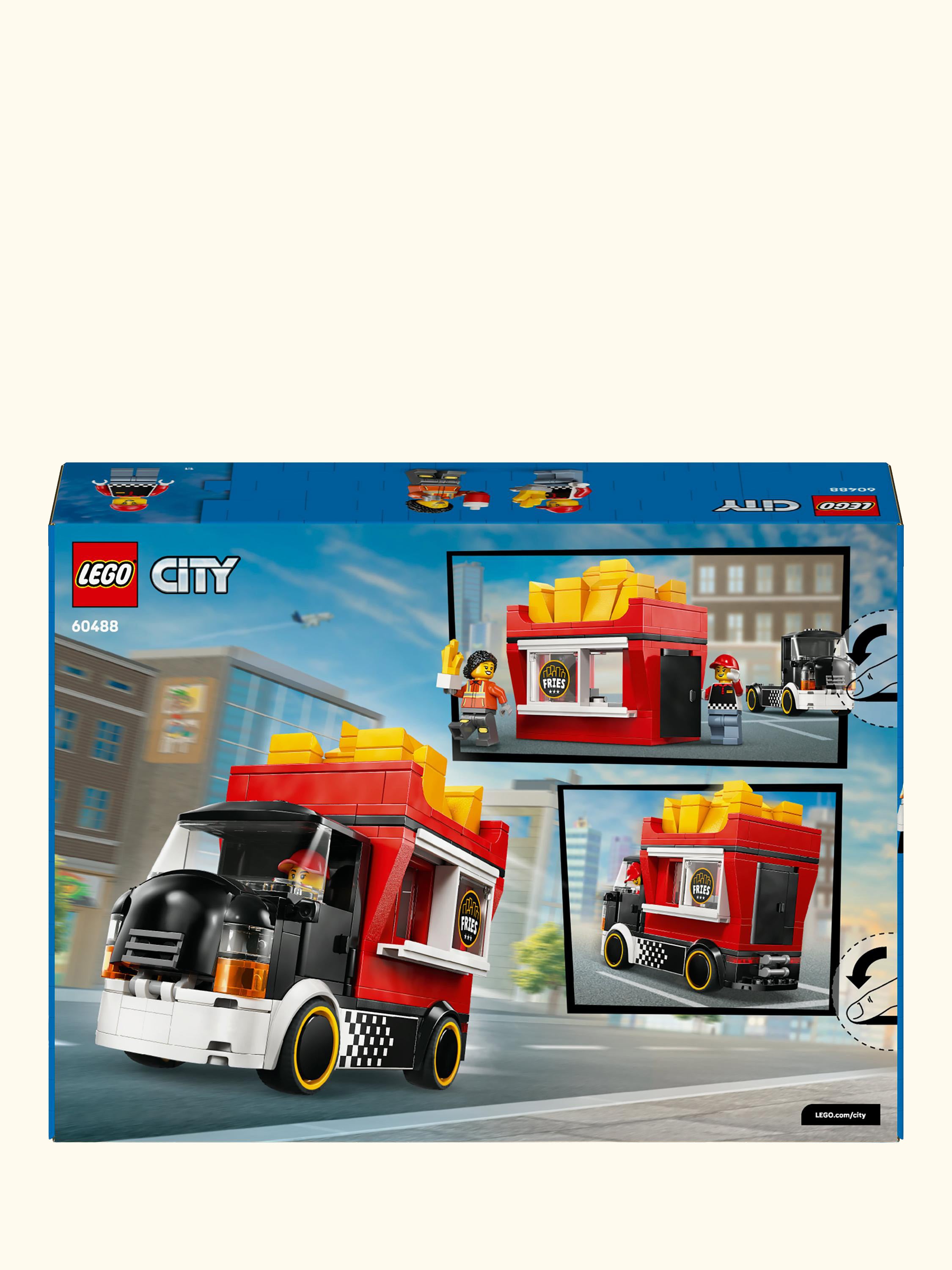 City 60488 Fries Food Truck Toy Building Set
