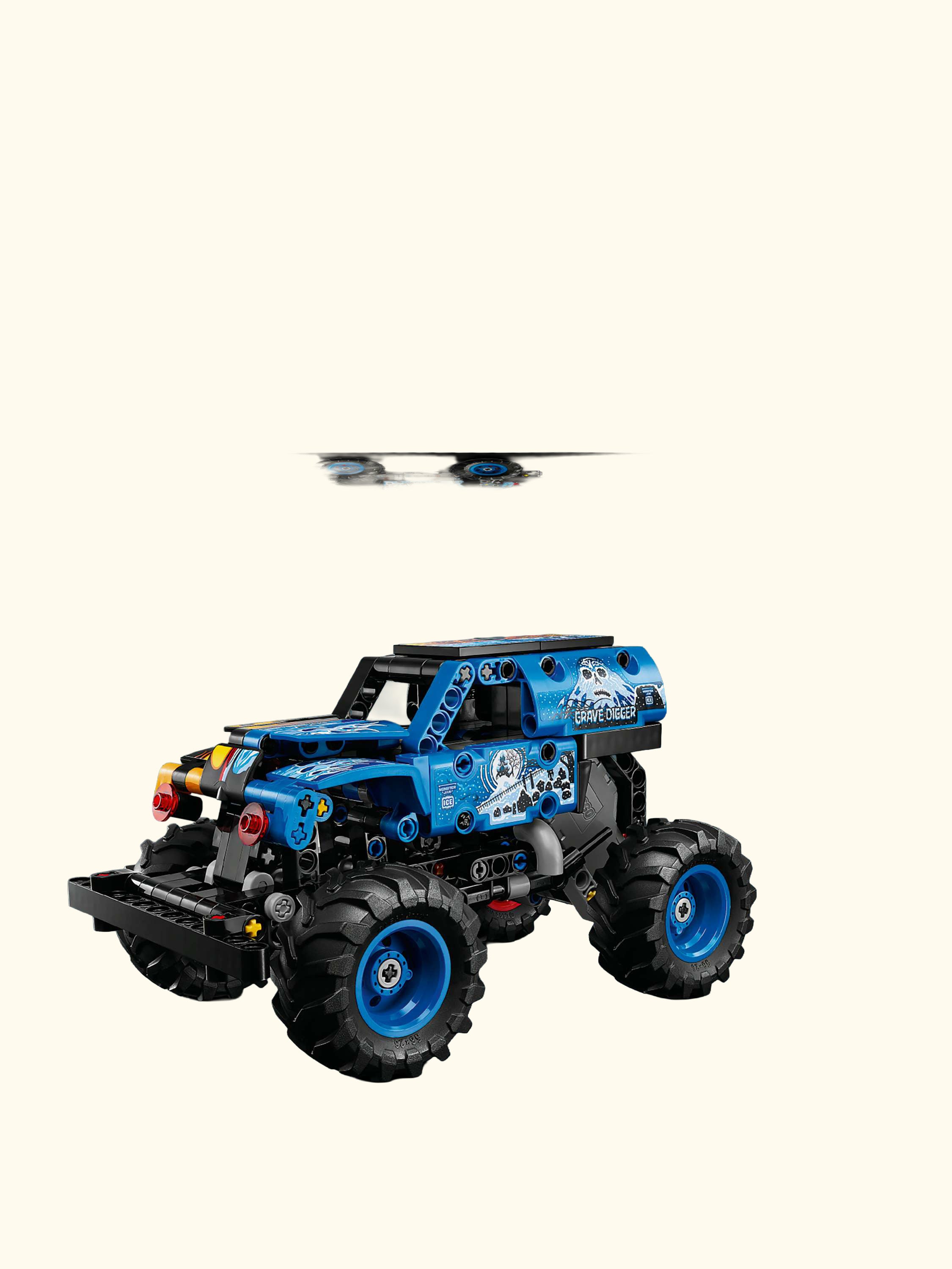 Technic 42219 Monster Jam Grave Digger Fire & Ice Truck Toy