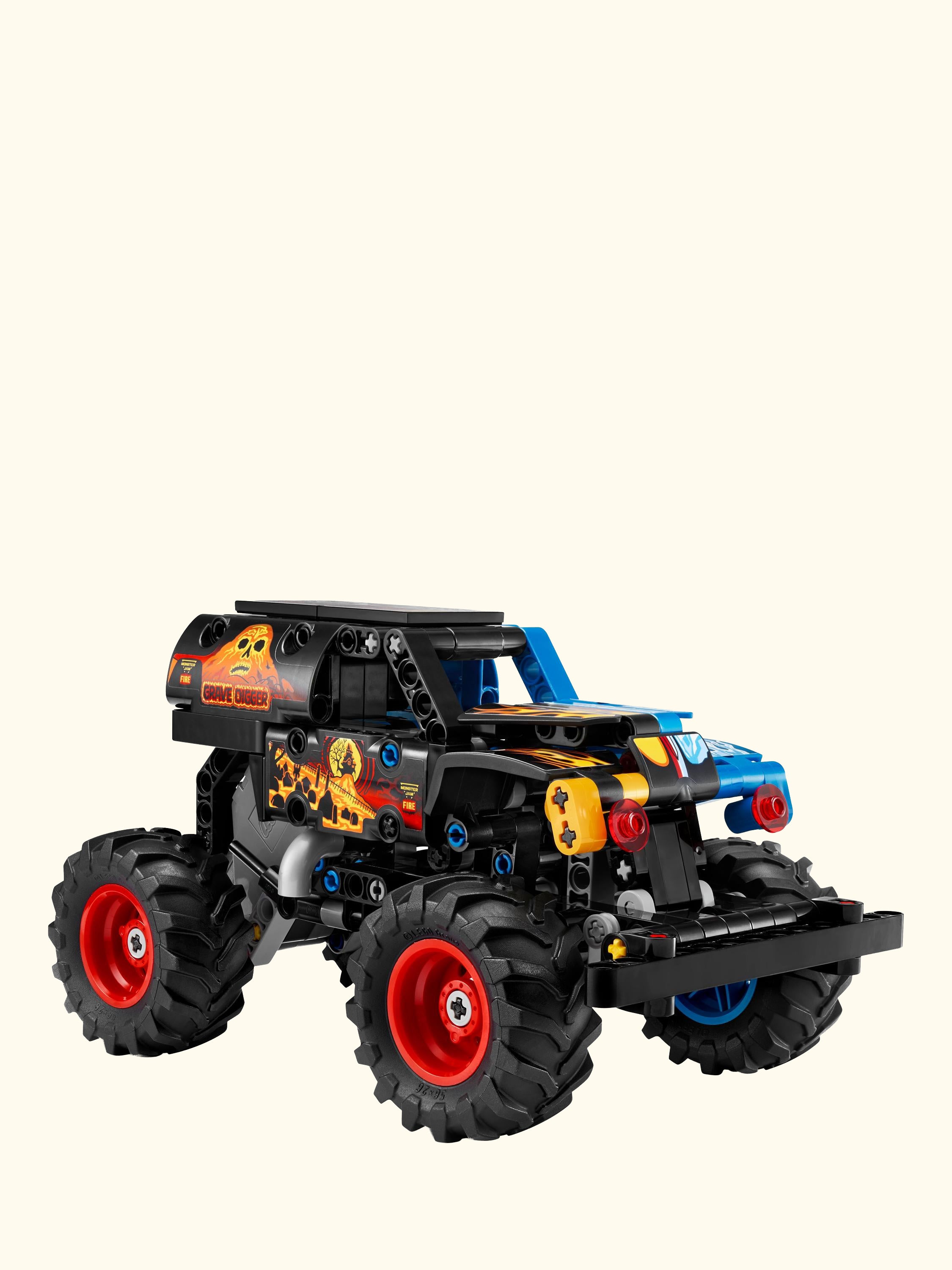 Technic 42219 Monster Jam Grave Digger Fire & Ice Truck Toy