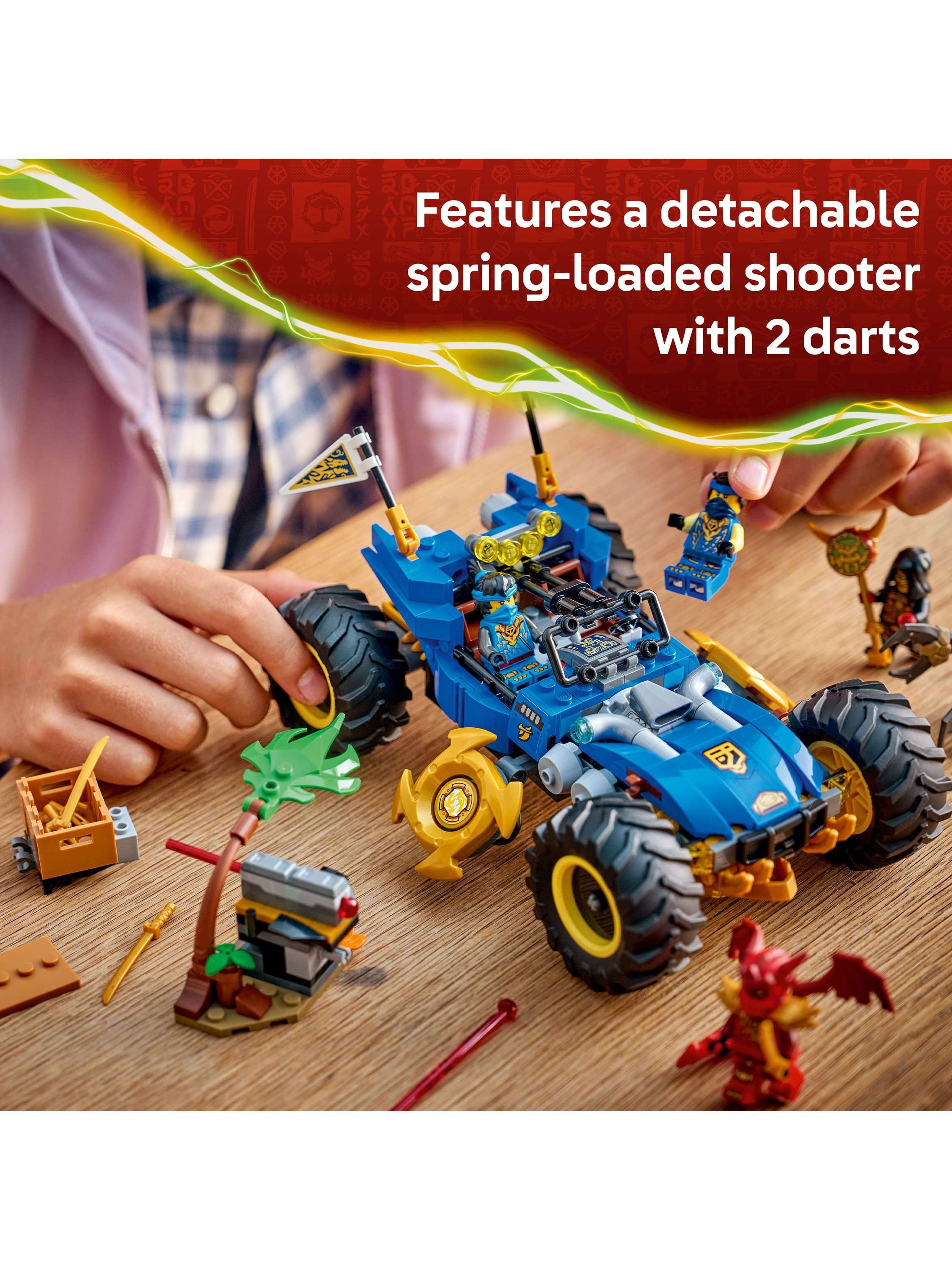 Ninjago 71856 Jay's Transforming Car Toy