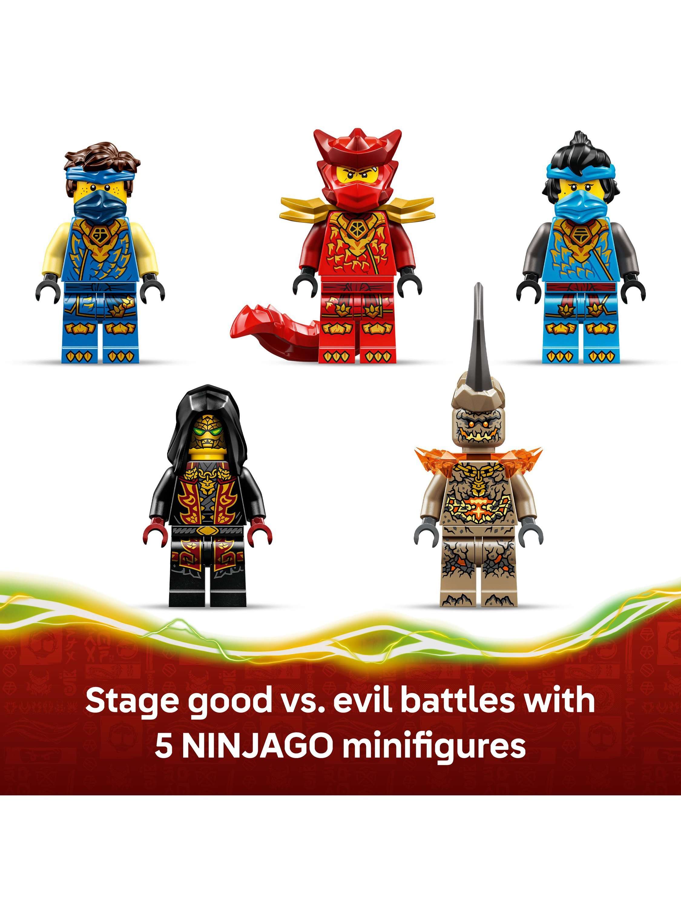 Ninjago 71856 Jay's Transforming Car Toy