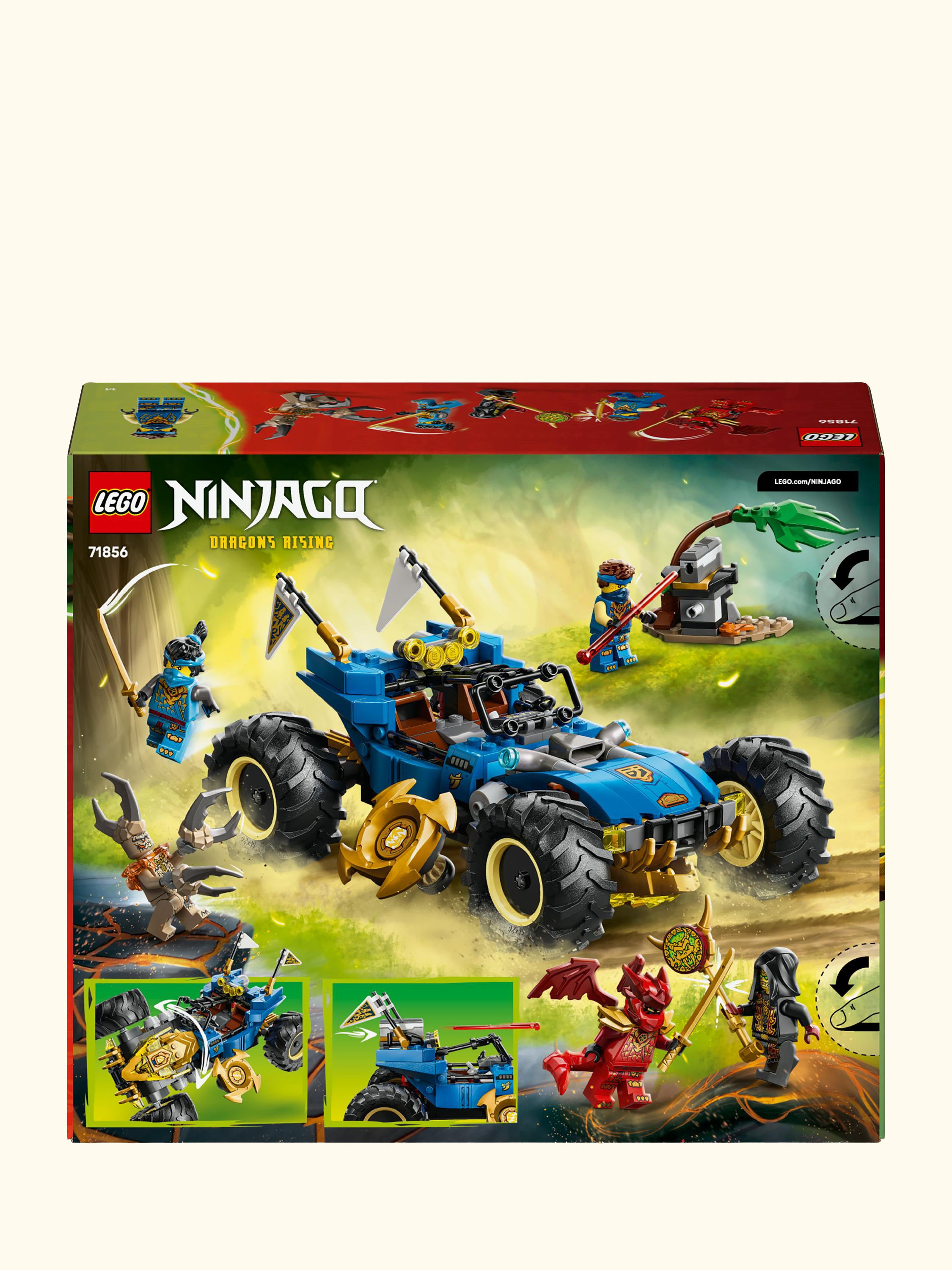 Ninjago 71856 Jay's Transforming Car Toy