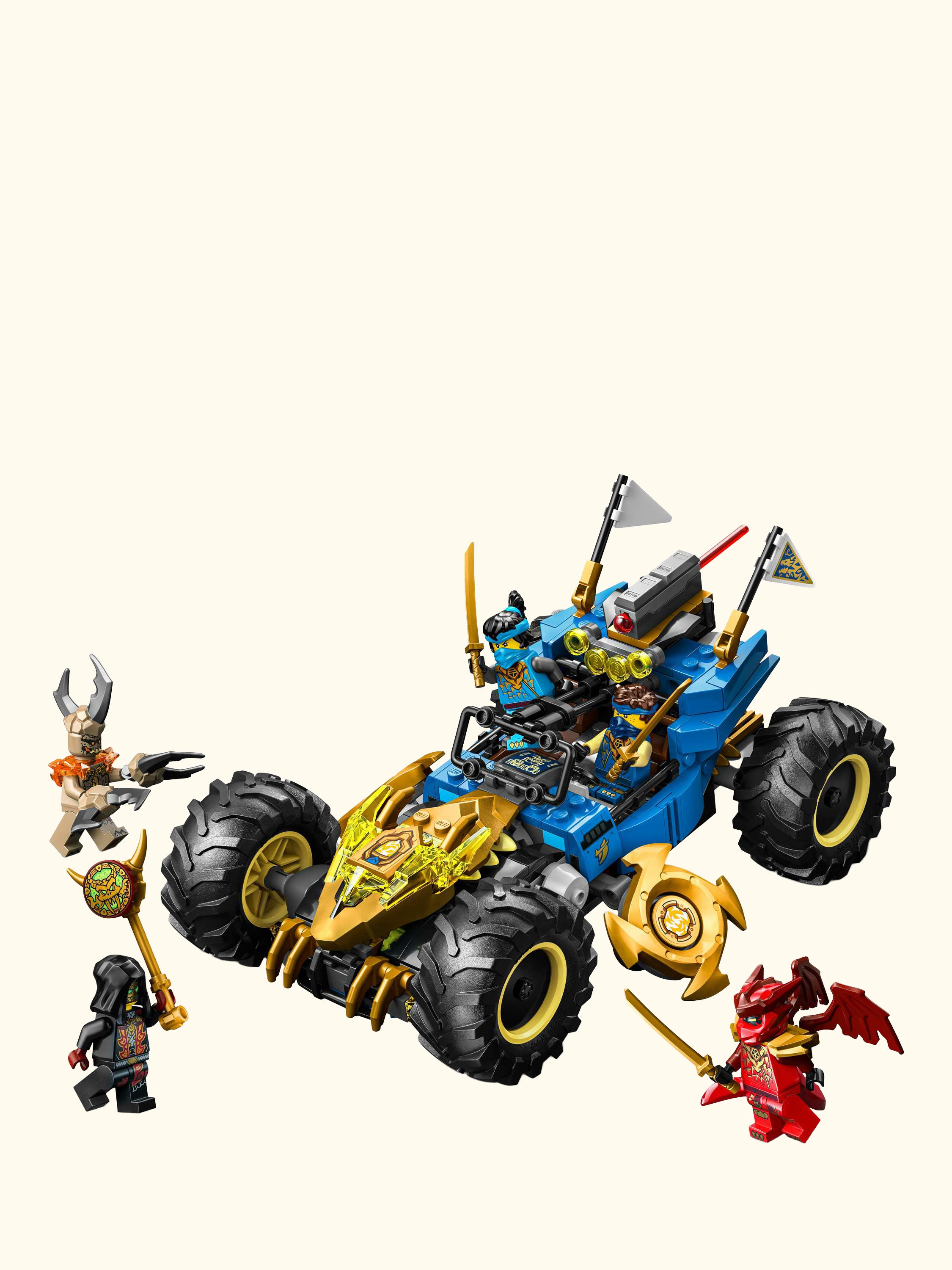 Ninjago 71856 Jay's Transforming Car Toy
