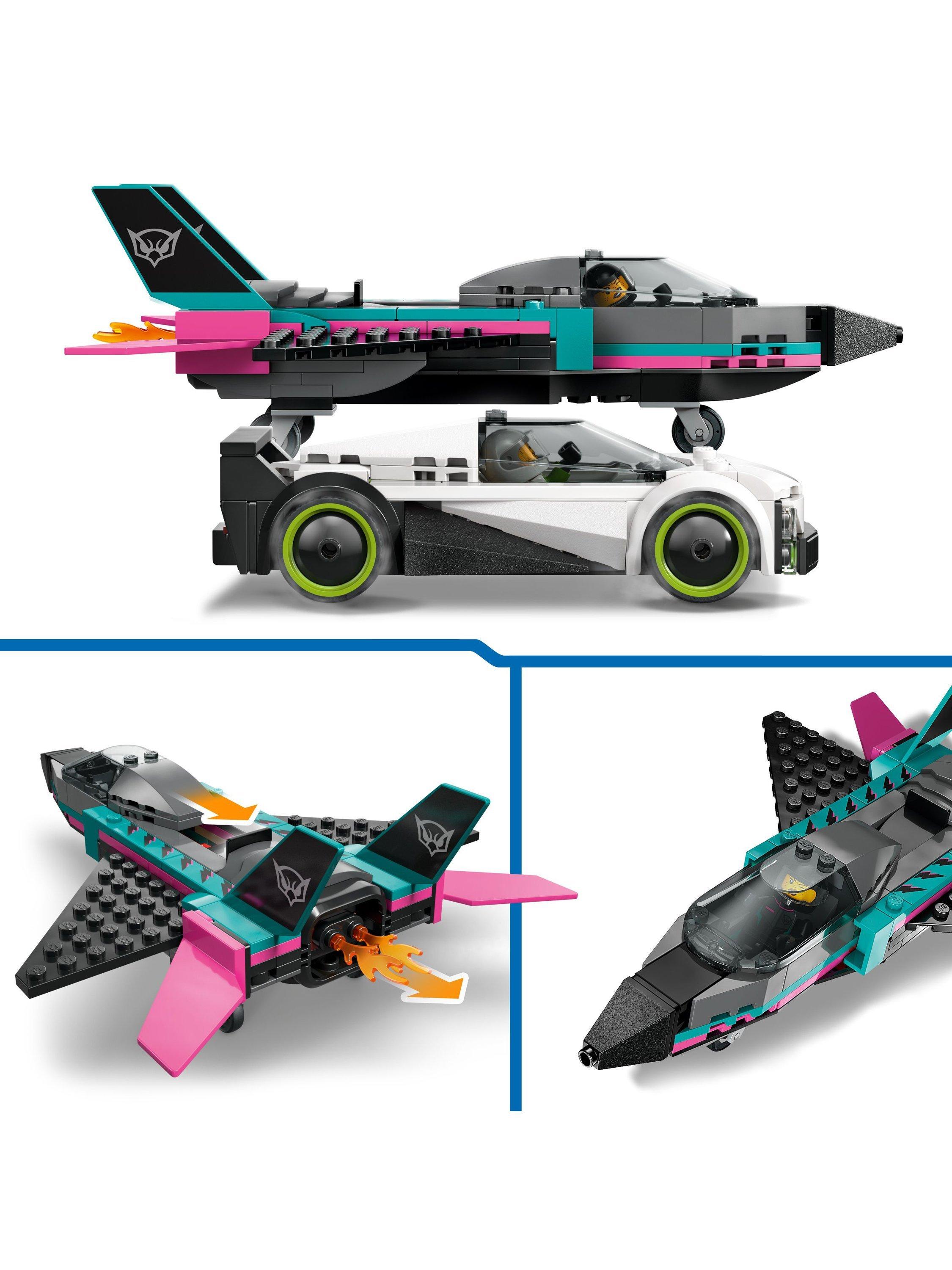City 60489 Jet vs. Car Vehicle Toy Playset