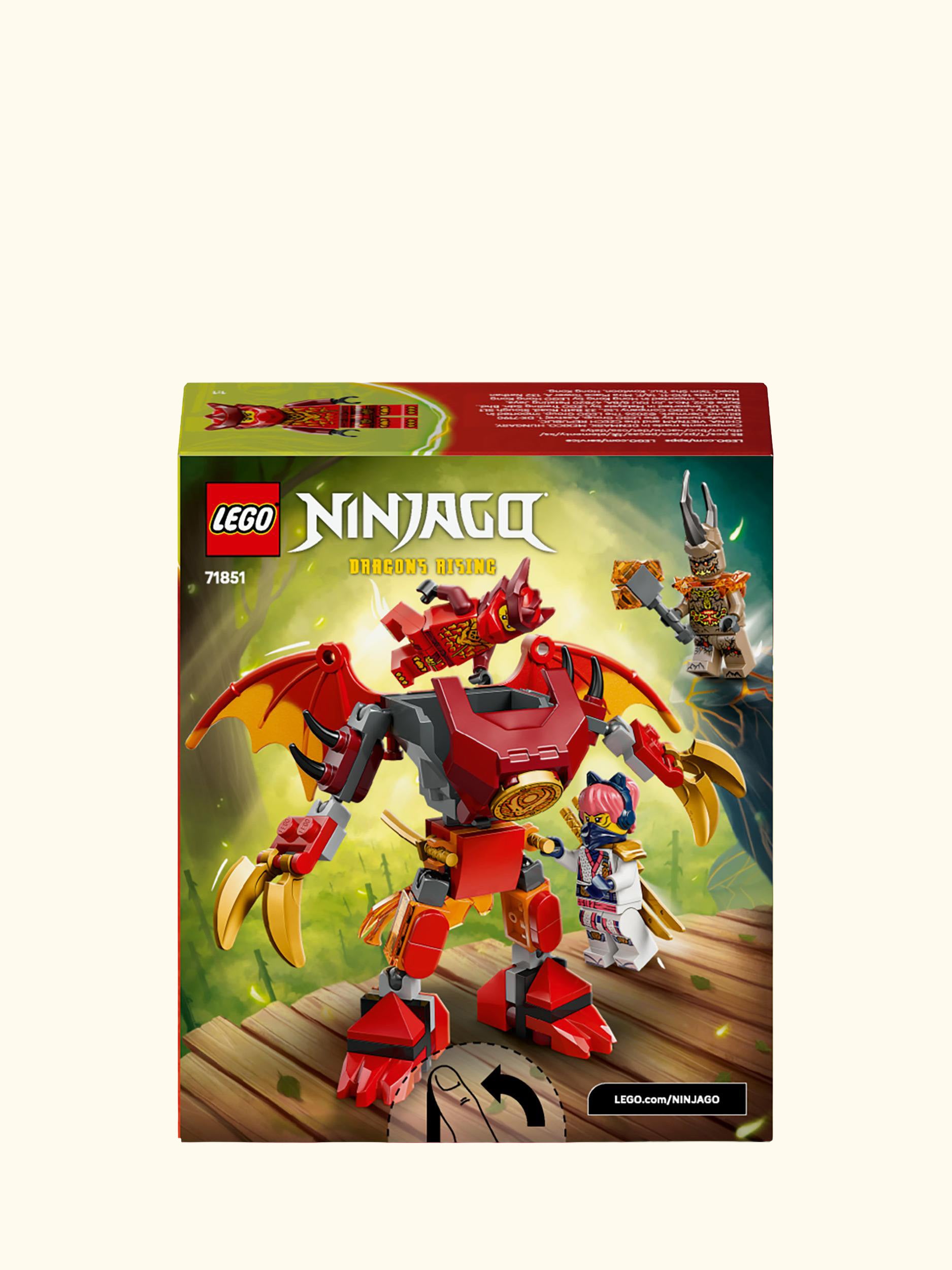 Ninjago 71851 Kai's Dragon Mech Battle Pack Ninja Toy