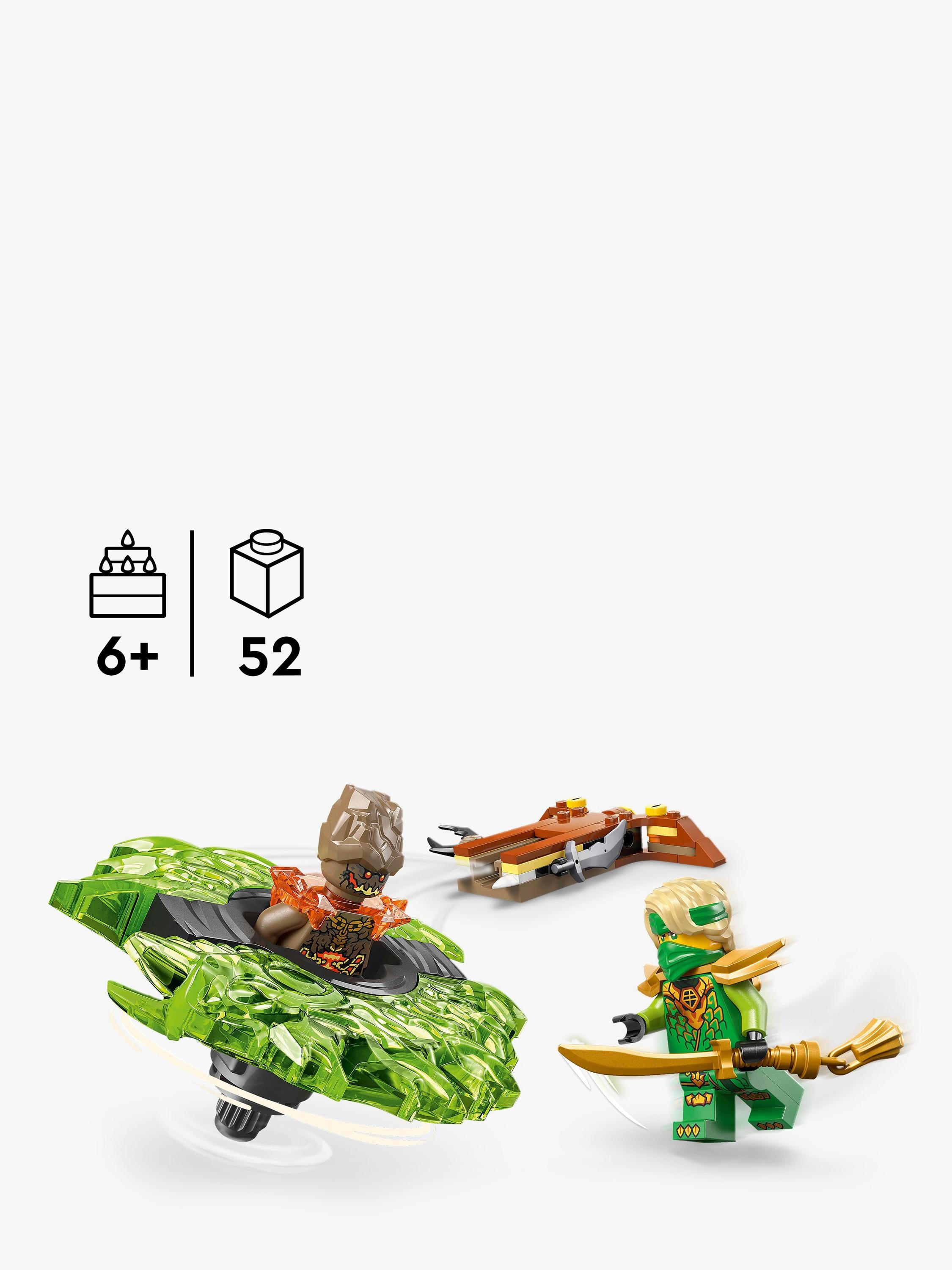 Ninjago 71850 Lloyd vs. Earth Monster Spinner Battling Tops Toy