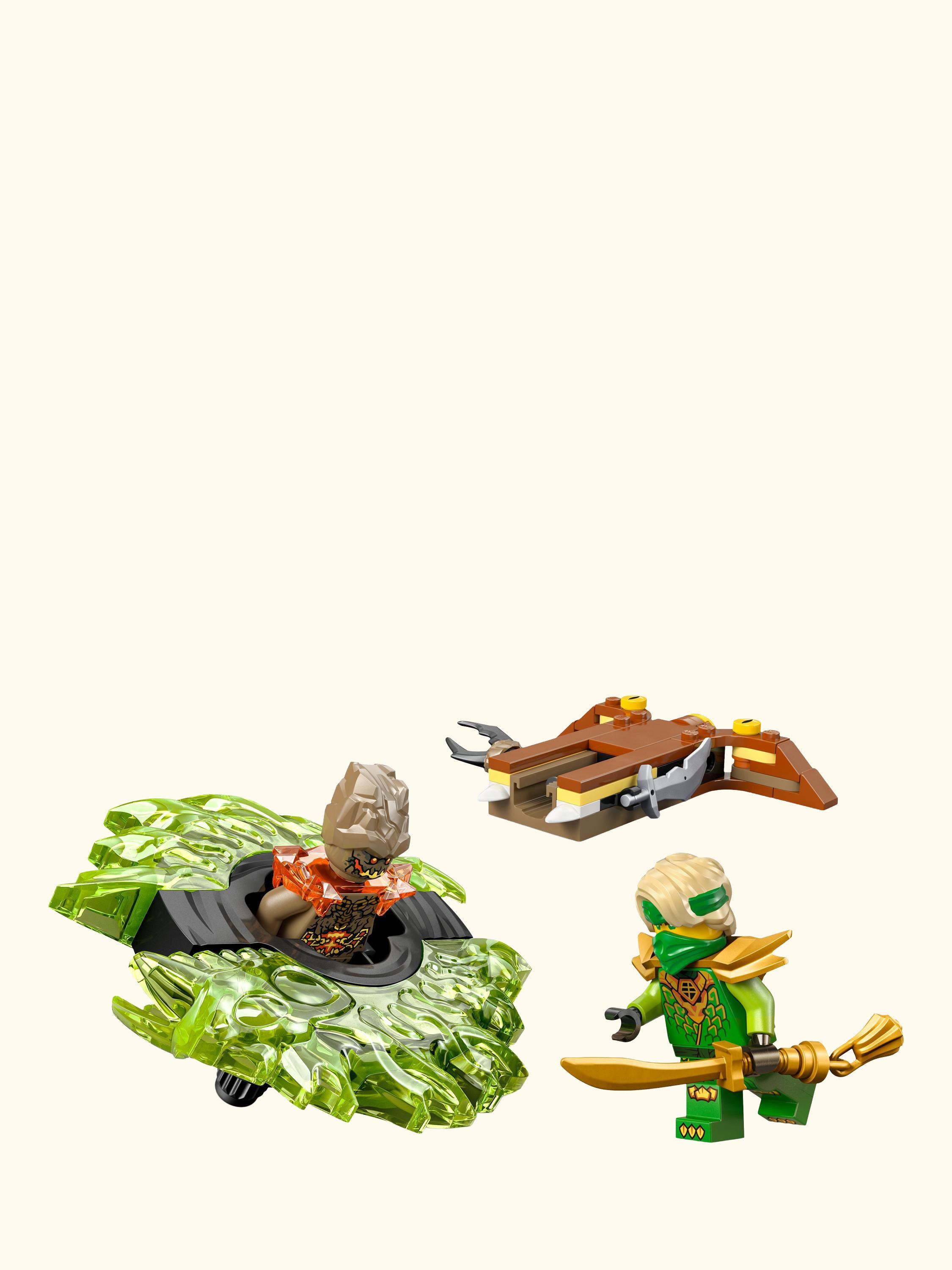 Ninjago 71850 Lloyd vs. Earth Monster Spinner Battling Tops Toy