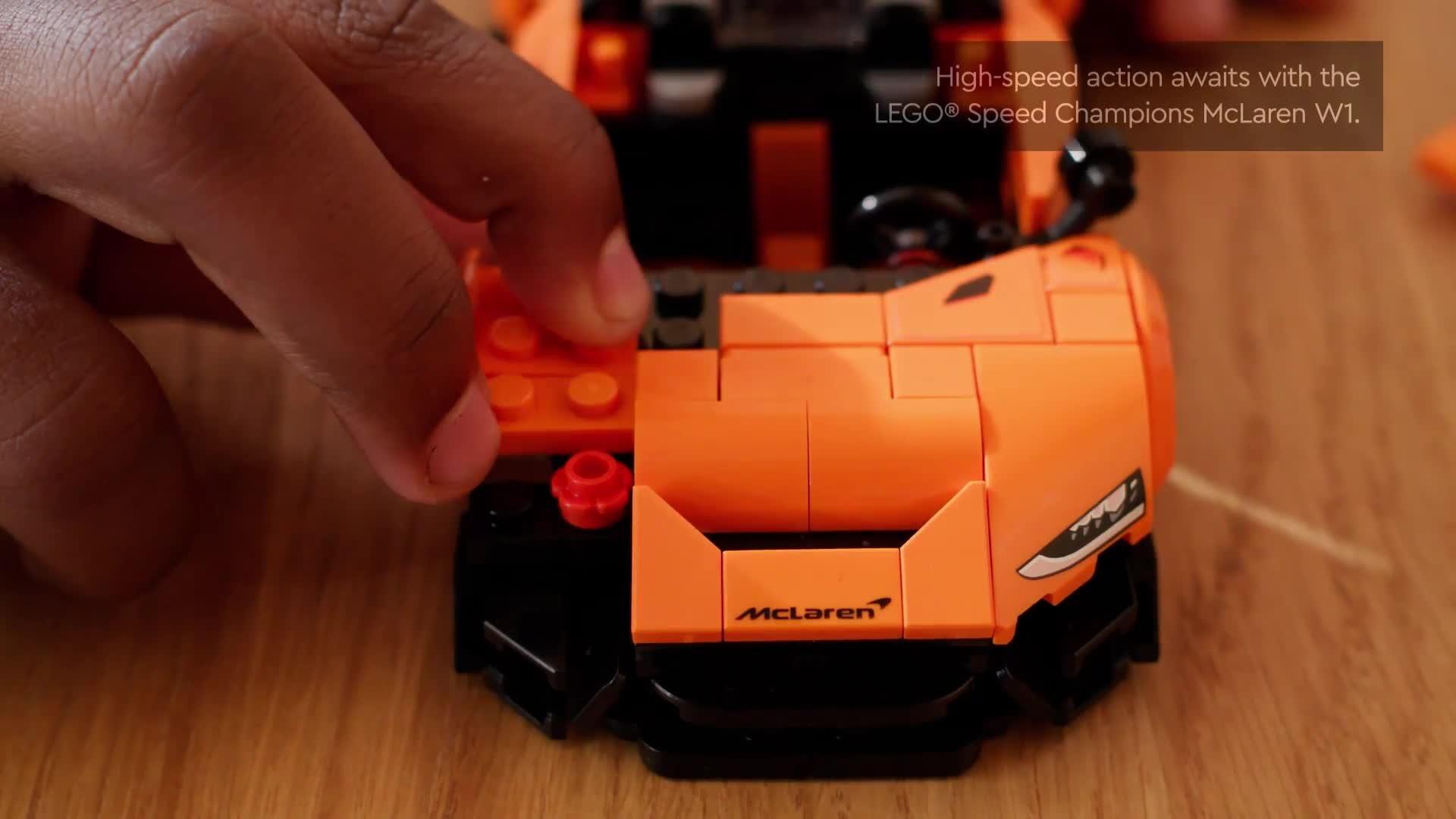 Speed Champions 77257 McLaren W1 Car Toy