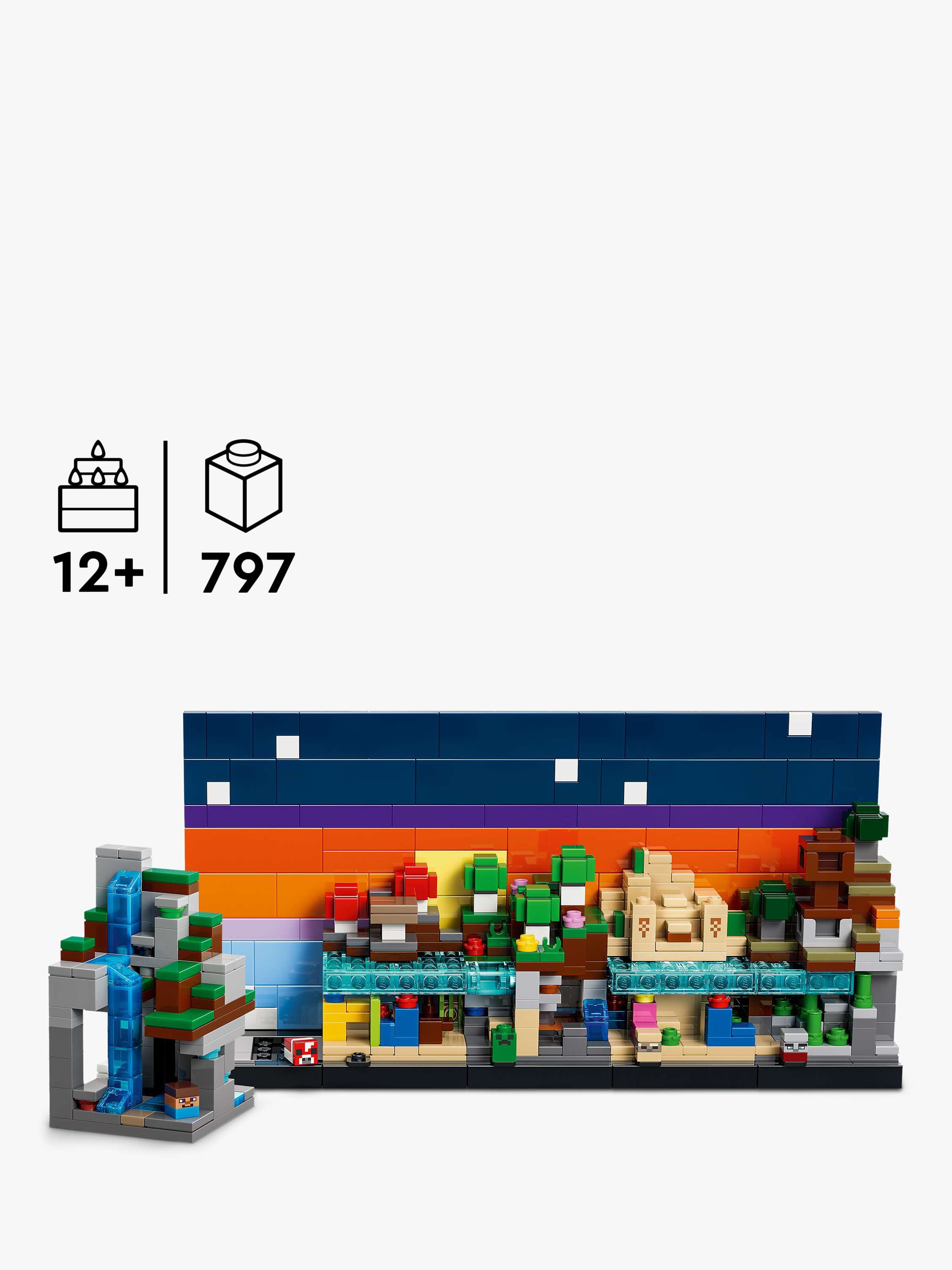 Minecraft 21589 Mini Biomes Building Toy