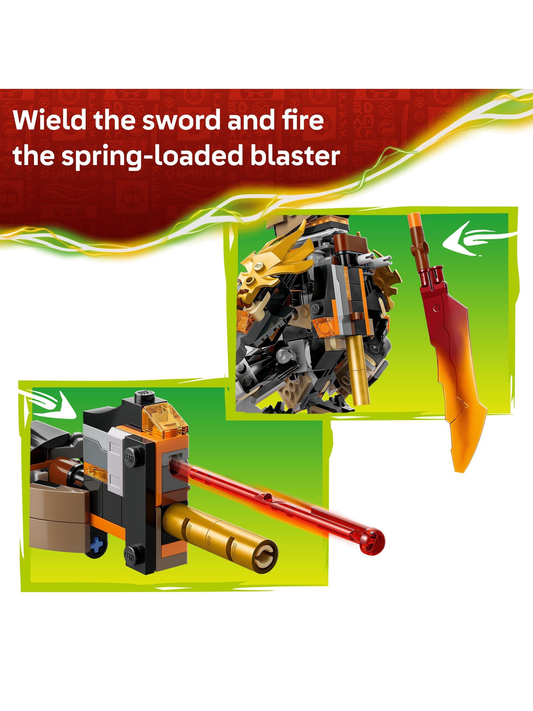Ninjago 71854 Cole's Mission Mech & Dragon Zane Ninja Toy