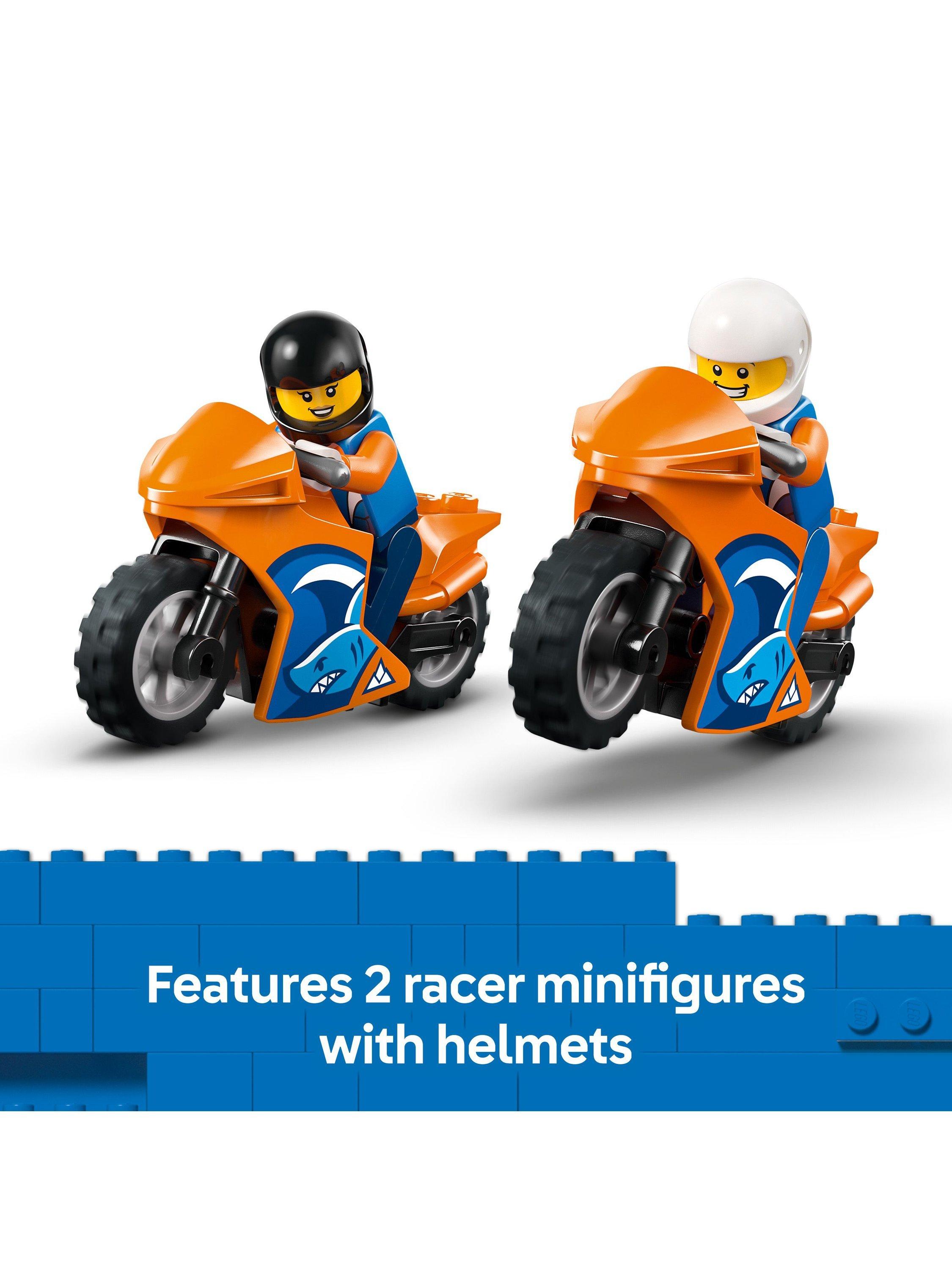 City 60491 Motorcycle Transporter Toy Building Kit