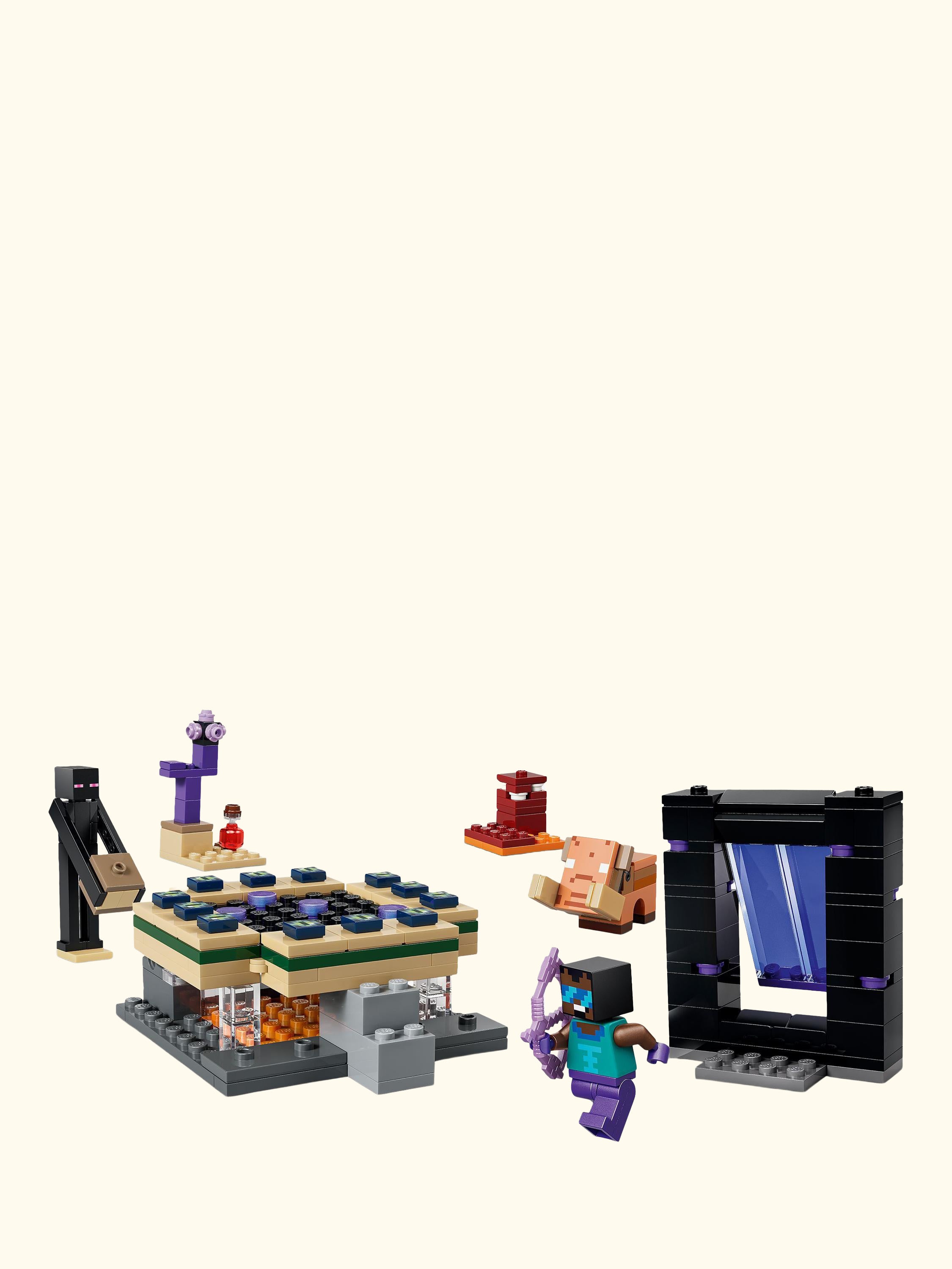 Minecraft 21584 Nether & End Portal Journey Building Toy