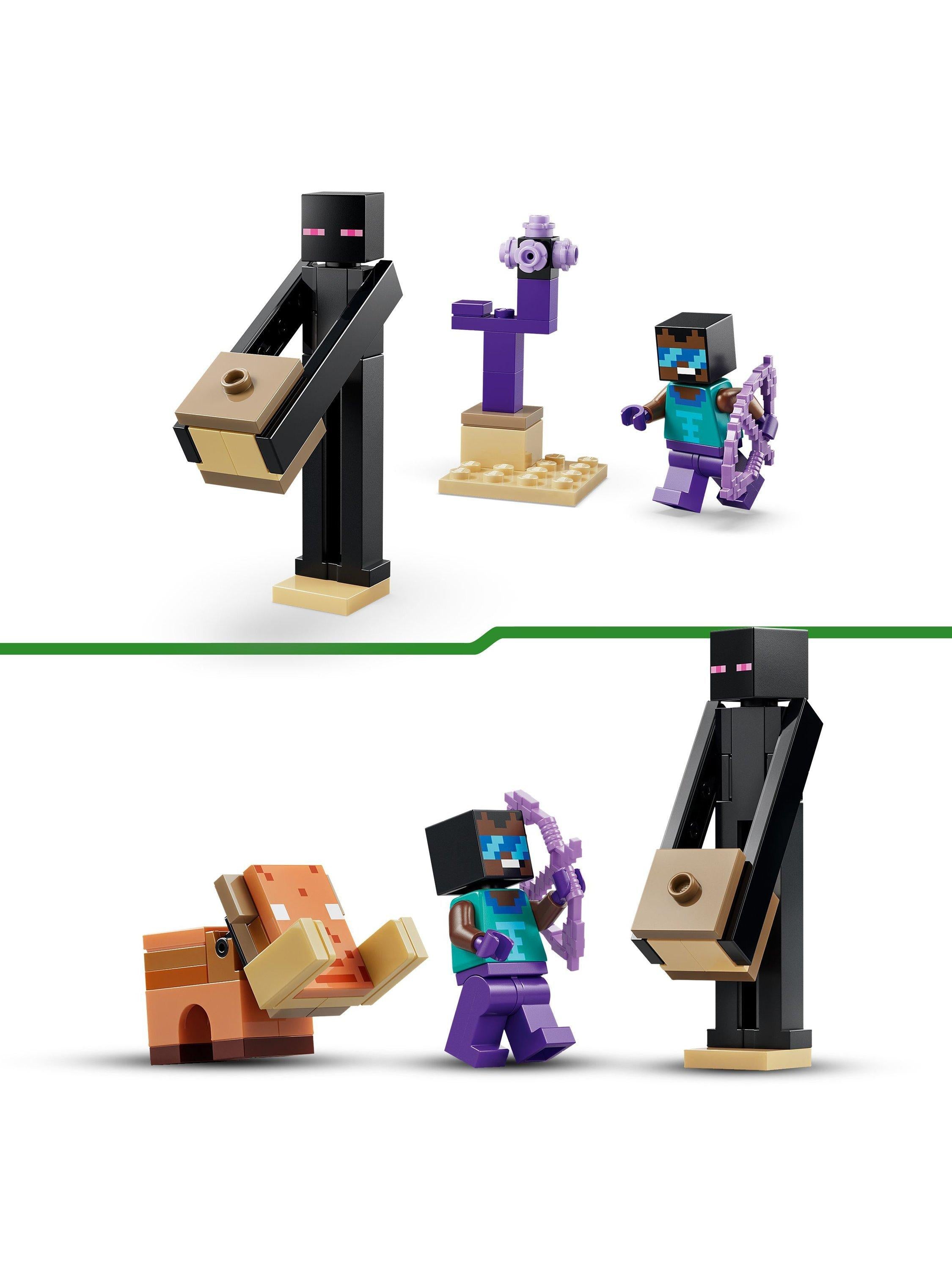 Minecraft 21584 Nether & End Portal Journey Building Toy