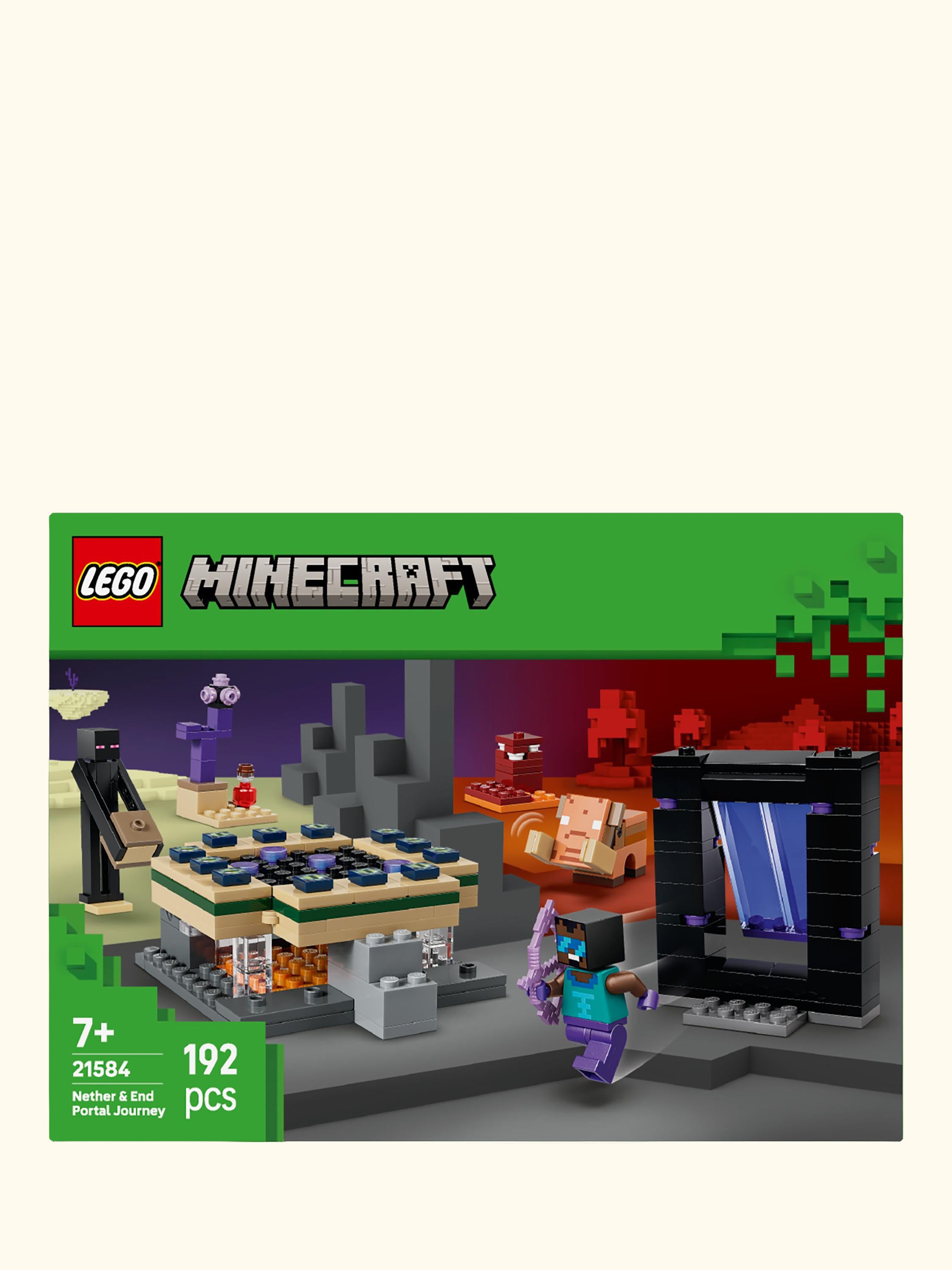 Minecraft 21584 Nether & End Portal Journey Building Toy