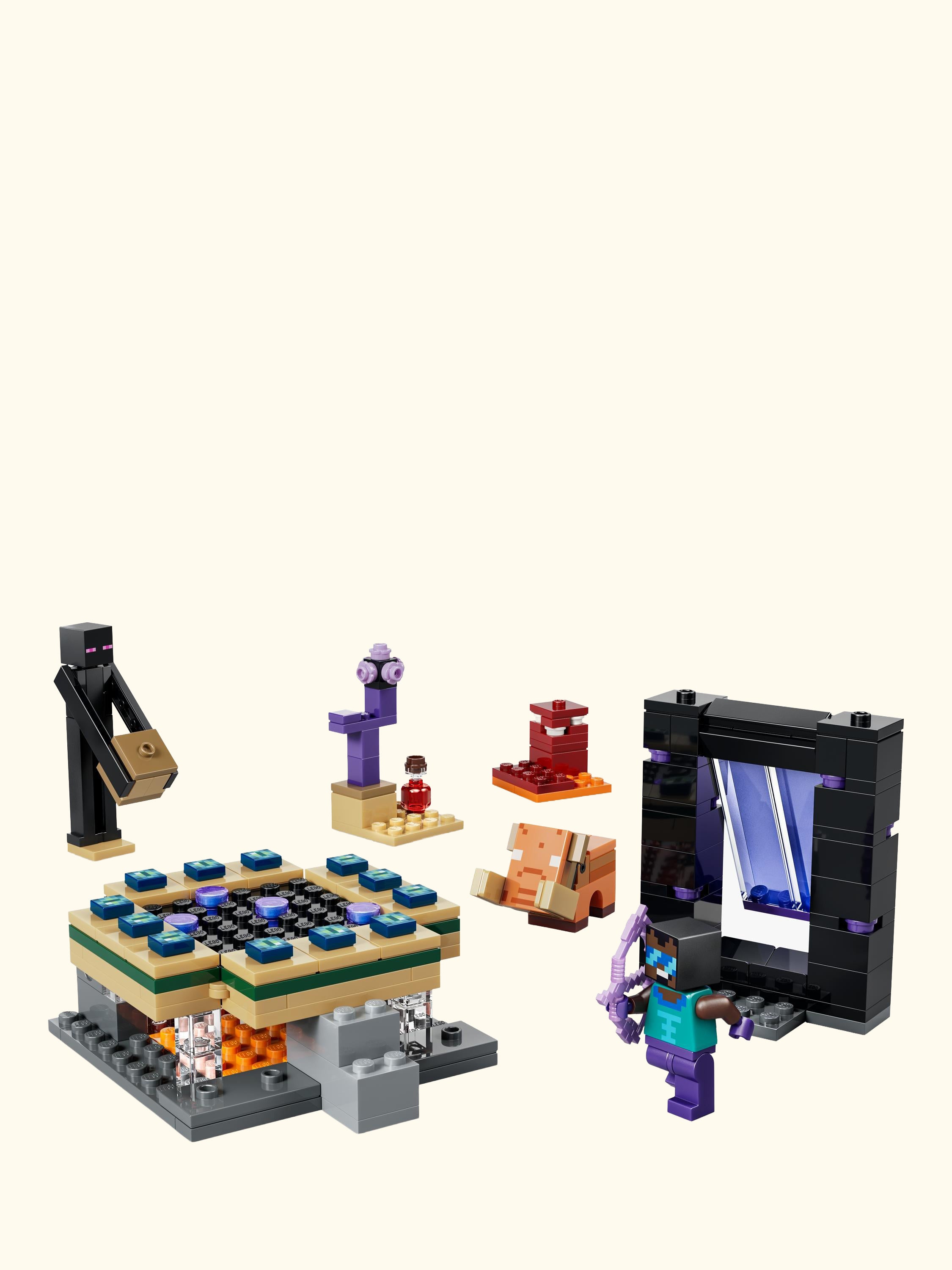 Minecraft 21584 Nether & End Portal Journey Building Toy