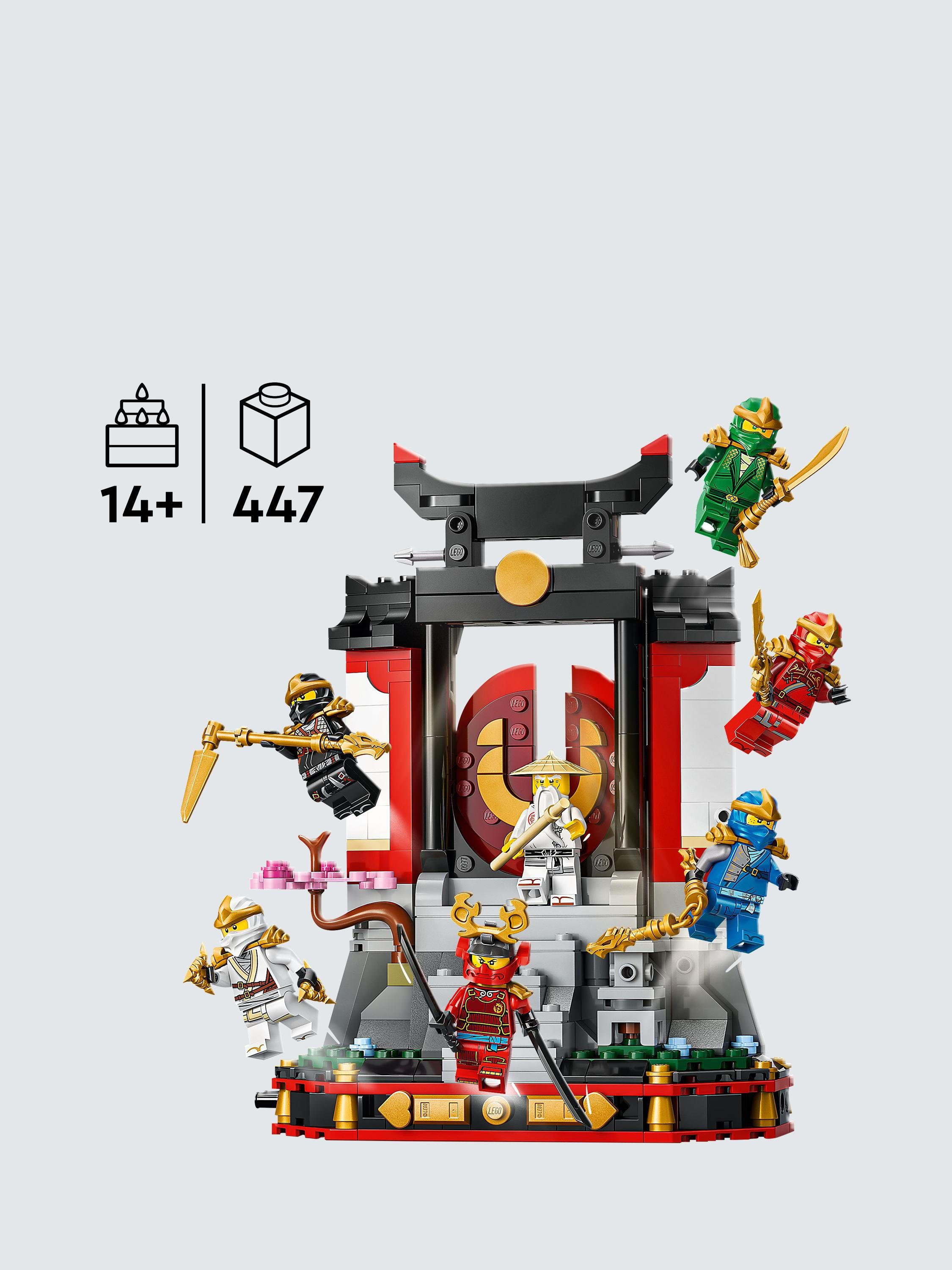 Ninjago 71866 Ninja Character Display 15th Anniversary Building Set