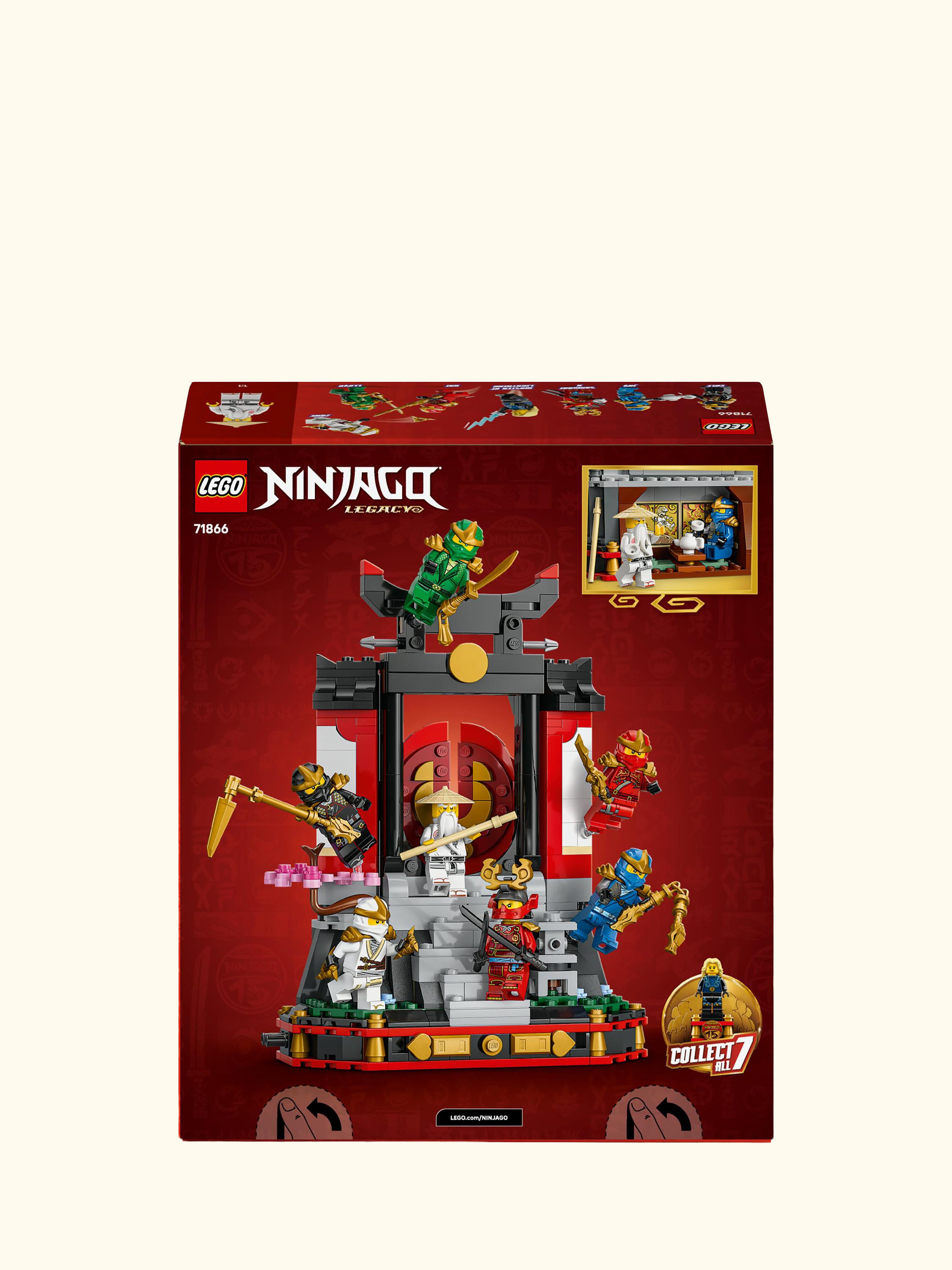 Ninjago 71866 Ninja Character Display 15th Anniversary Building Set
