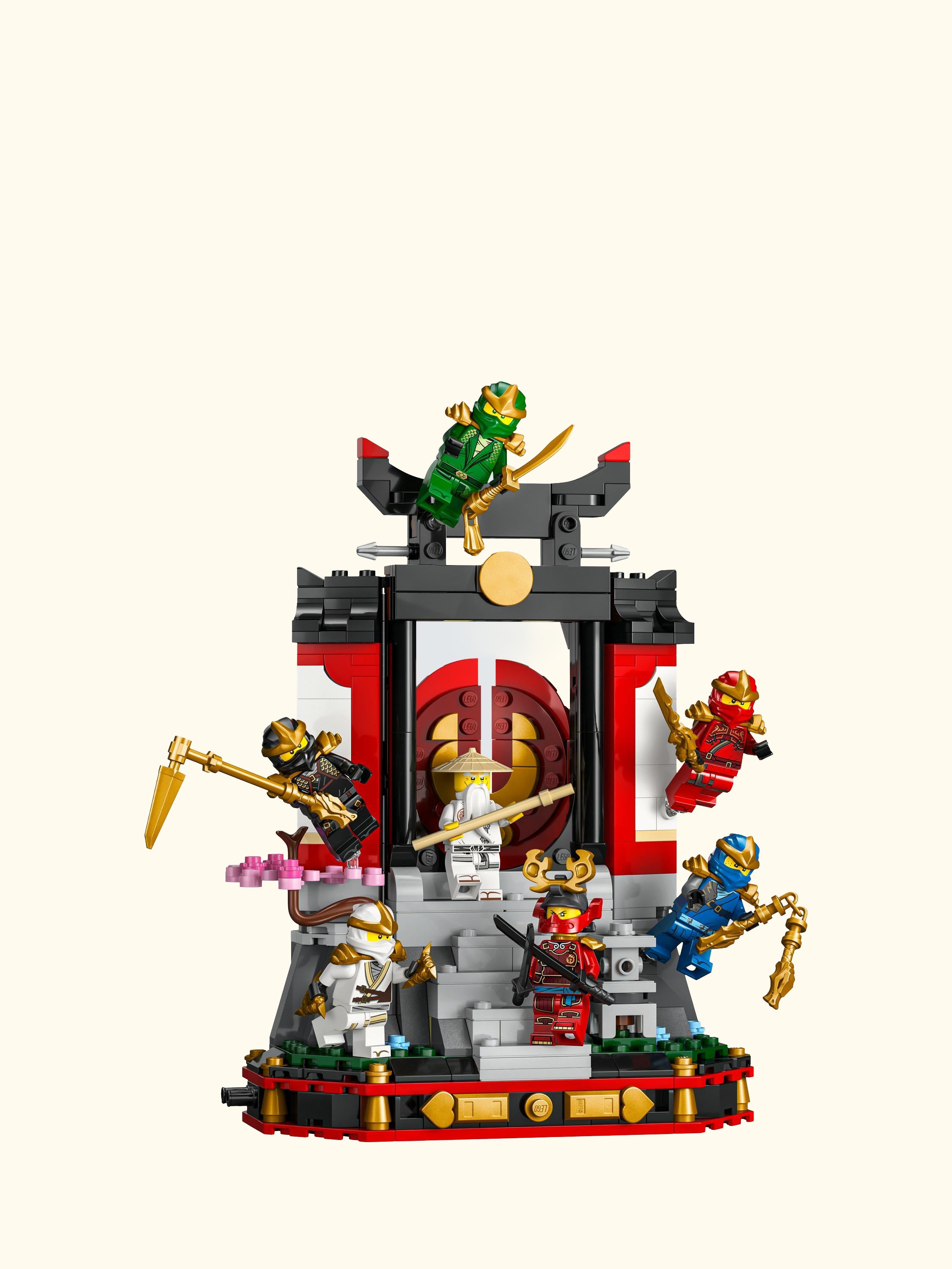 Ninjago 71866 Ninja Character Display 15th Anniversary Building Set