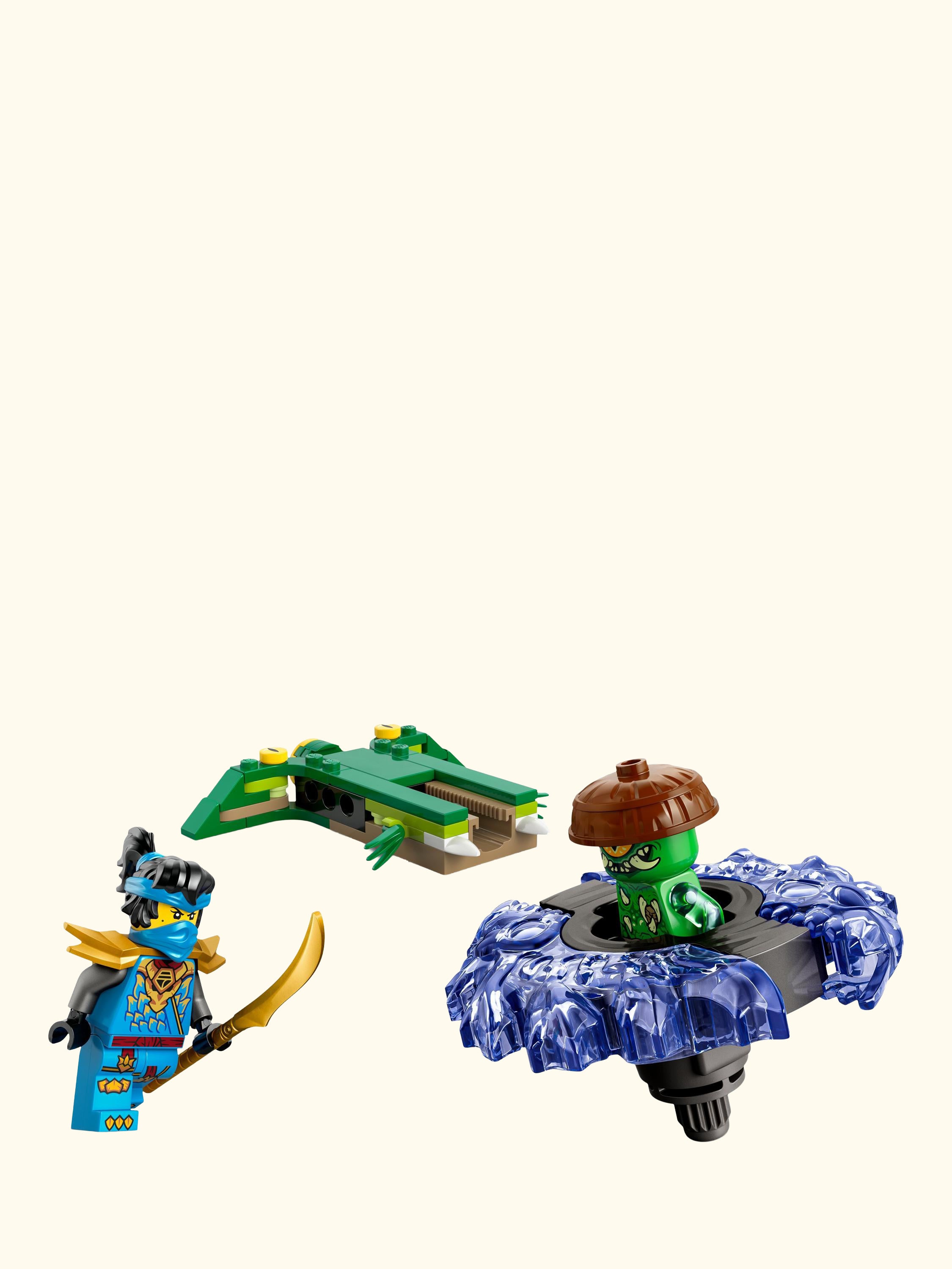 Ninjago 71849 Nya vs. Mutation Monster Spinner Battling Tops Toy