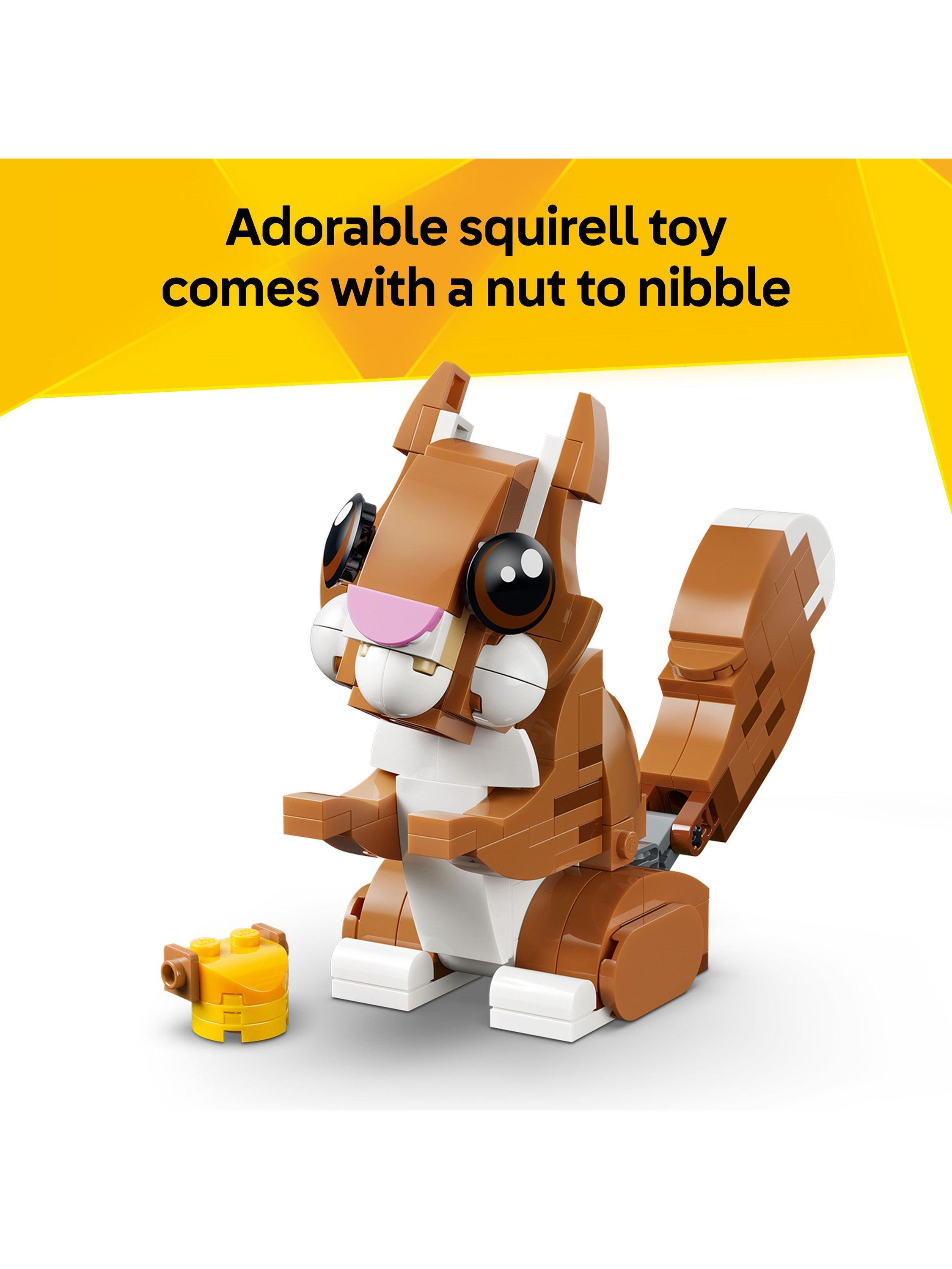 Creator 31382 Cute Animals: Playful Puppy Dog 3-in-1 Building Toy