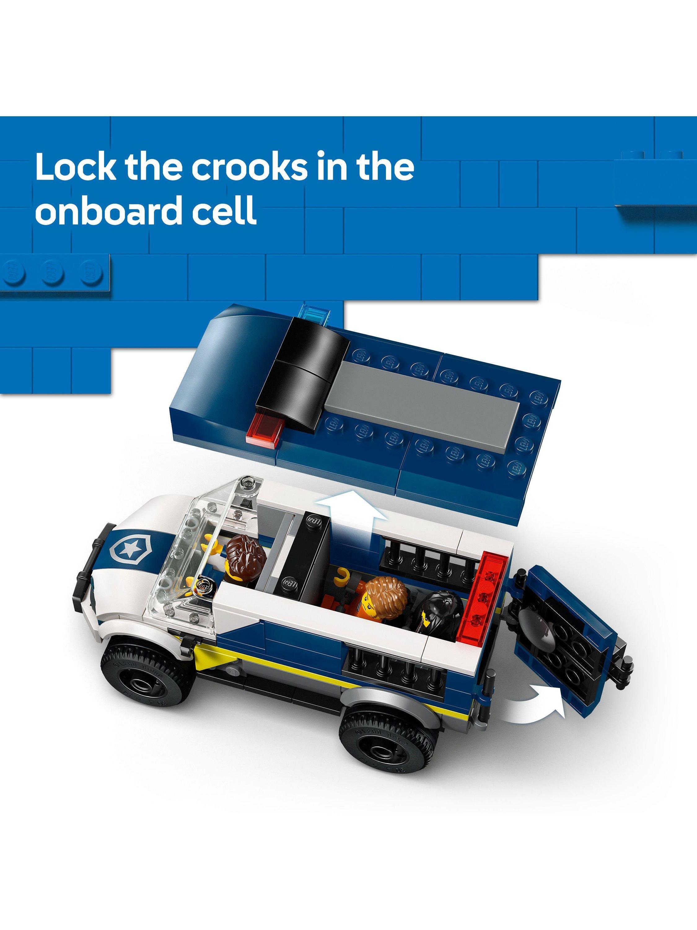 City 60479 Police Prisoner Transport Van Building Set