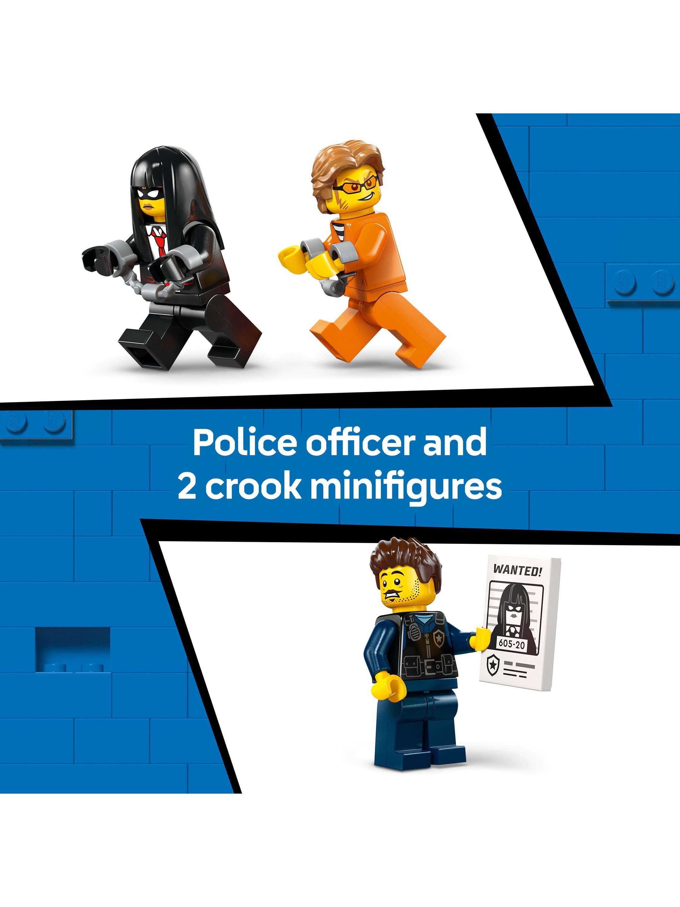 City 60479 Police Prisoner Transport Van Building Set
