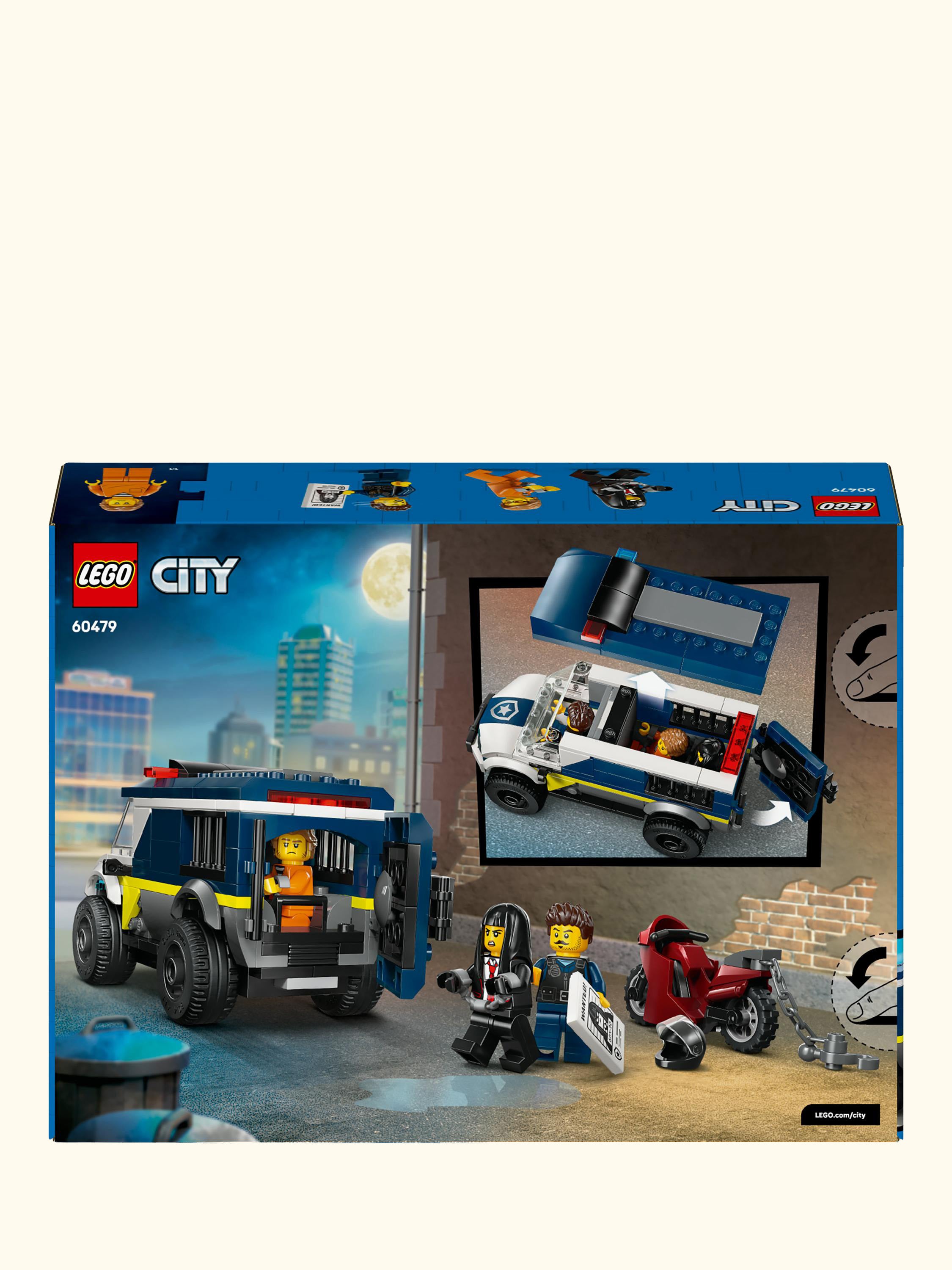 City 60479 Police Prisoner Transport Van Building Set